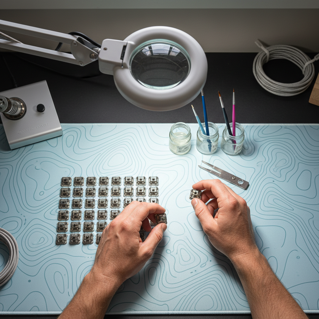 How to Lube Mechanical Switches for a Consistent Acoustic Profile