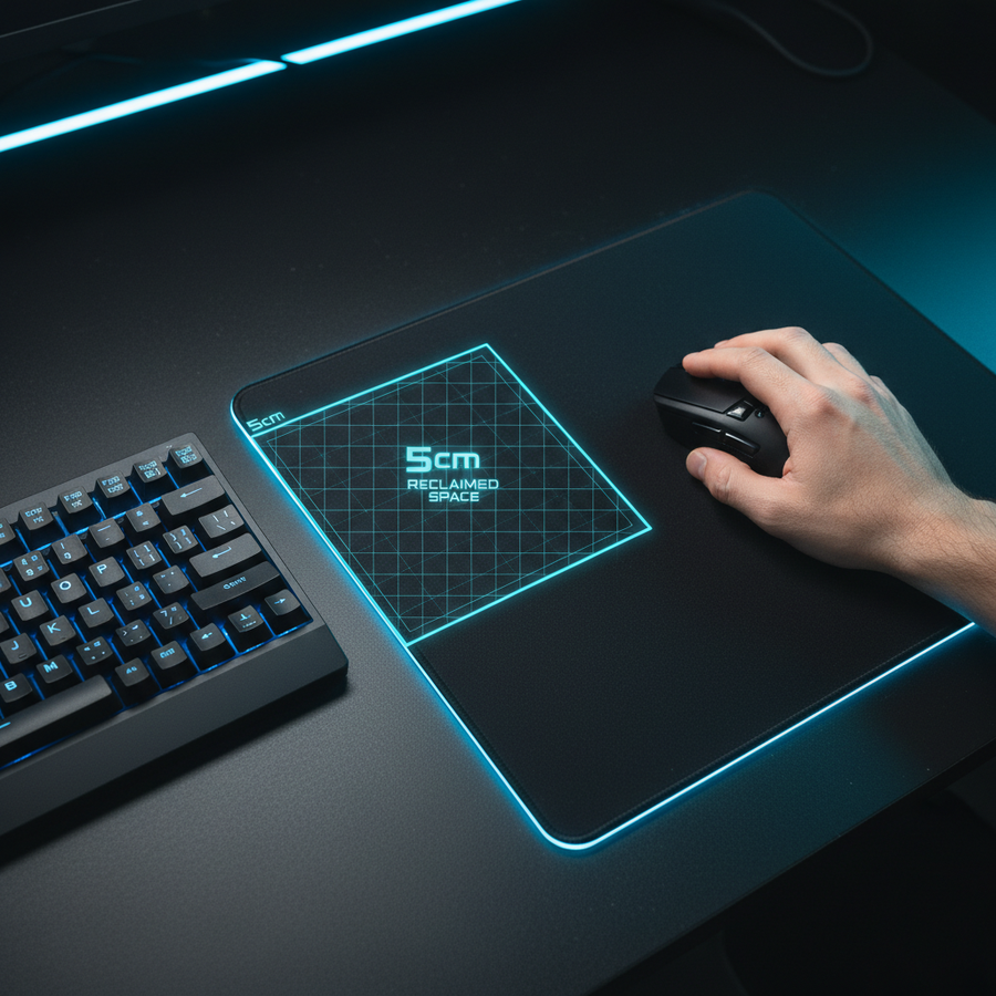 Measuring the Aiming Runway: How 60% Boards Free Up Desk Space