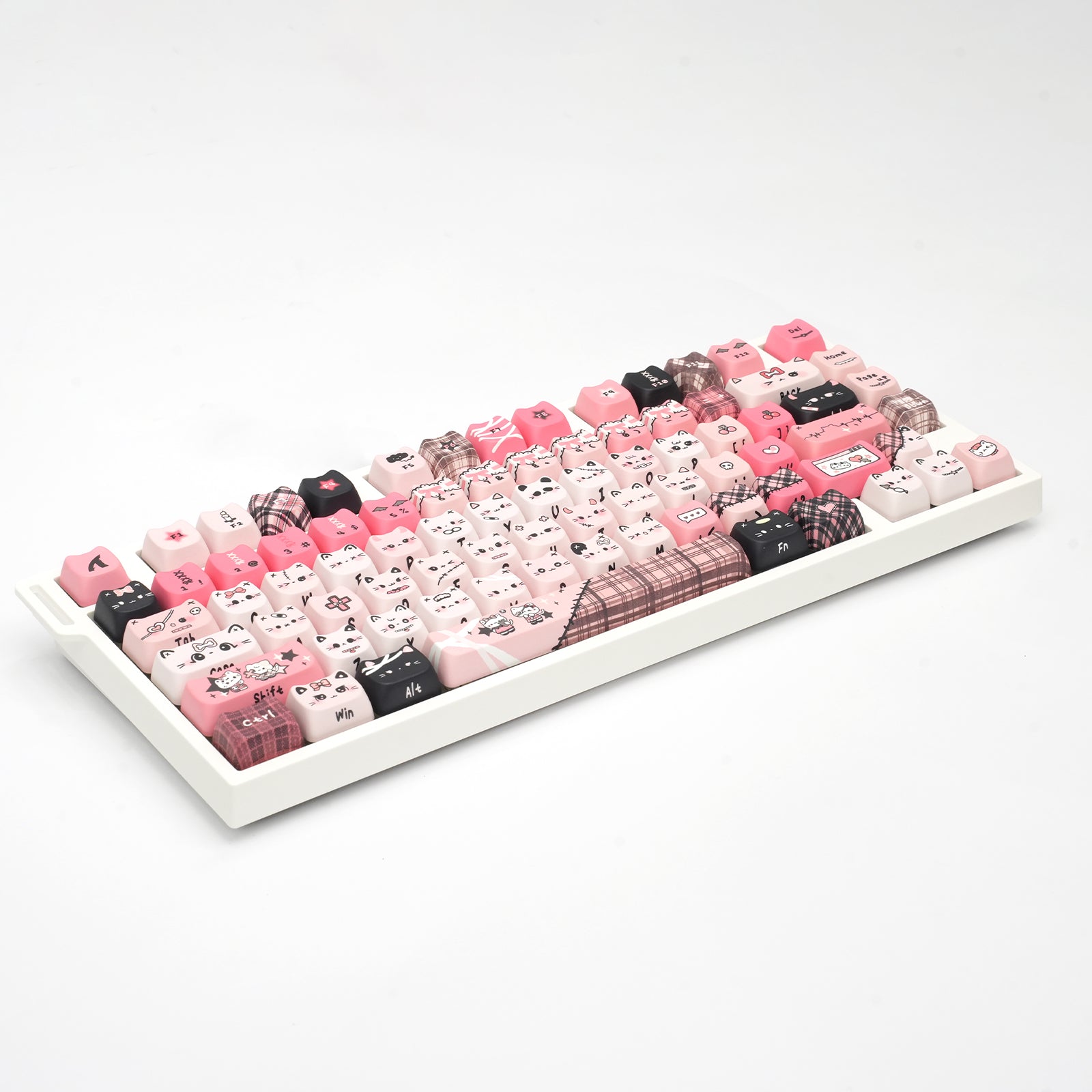 ATTACK SHARK SK05 118/119 teclas, keycaps de PBT, MOA, ANSI
