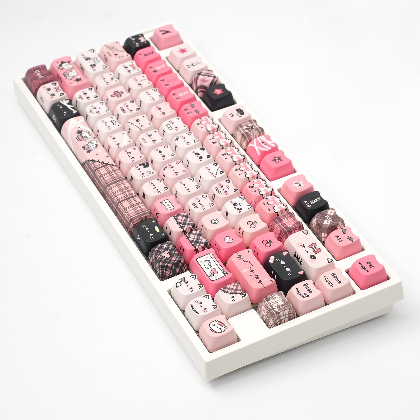 ATTACK SHARK SK05 118/119 teclas, keycaps de PBT, MOA, ANSI