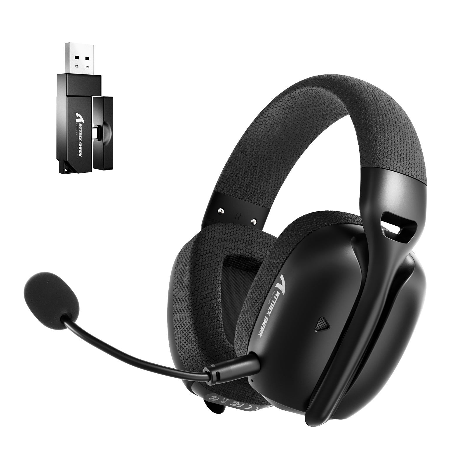 Headset Gamer Sem Fio ATTACK SHARK L80PRO