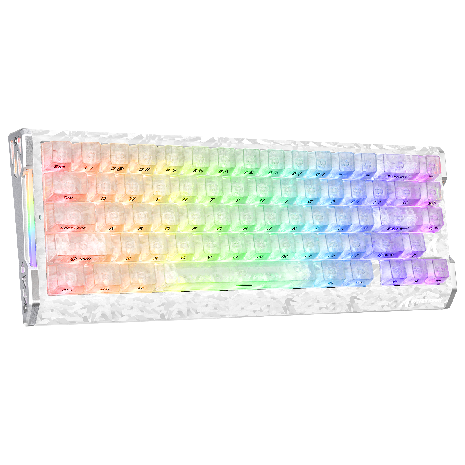 Teclado ATTACK SHARK R68 HE Rapid Trigger com Switch Magnético em Fibra de Carbono