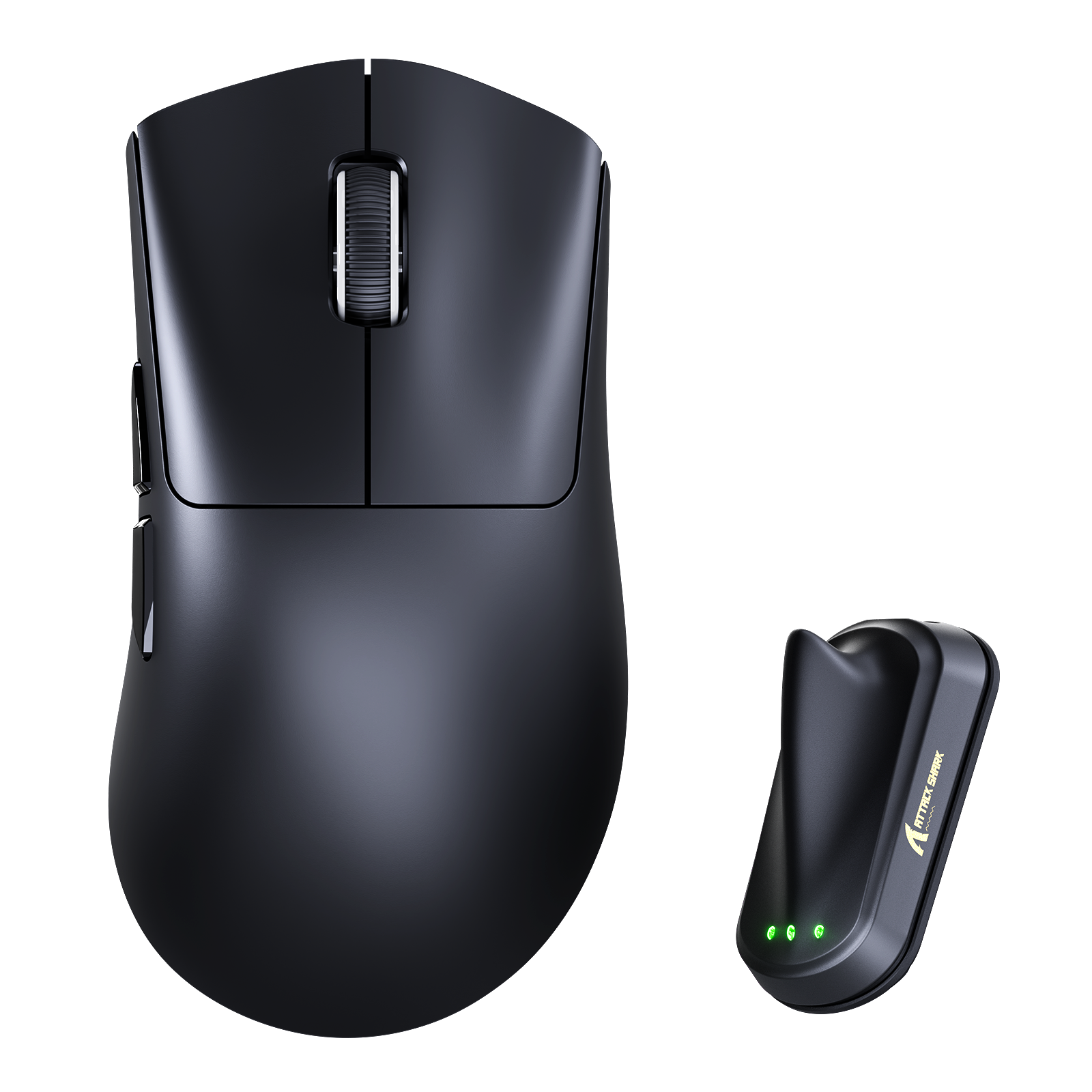 Mouse Gamer Ergonômico Sem Fio Ultra-Leve ATTACK SHARK V8
