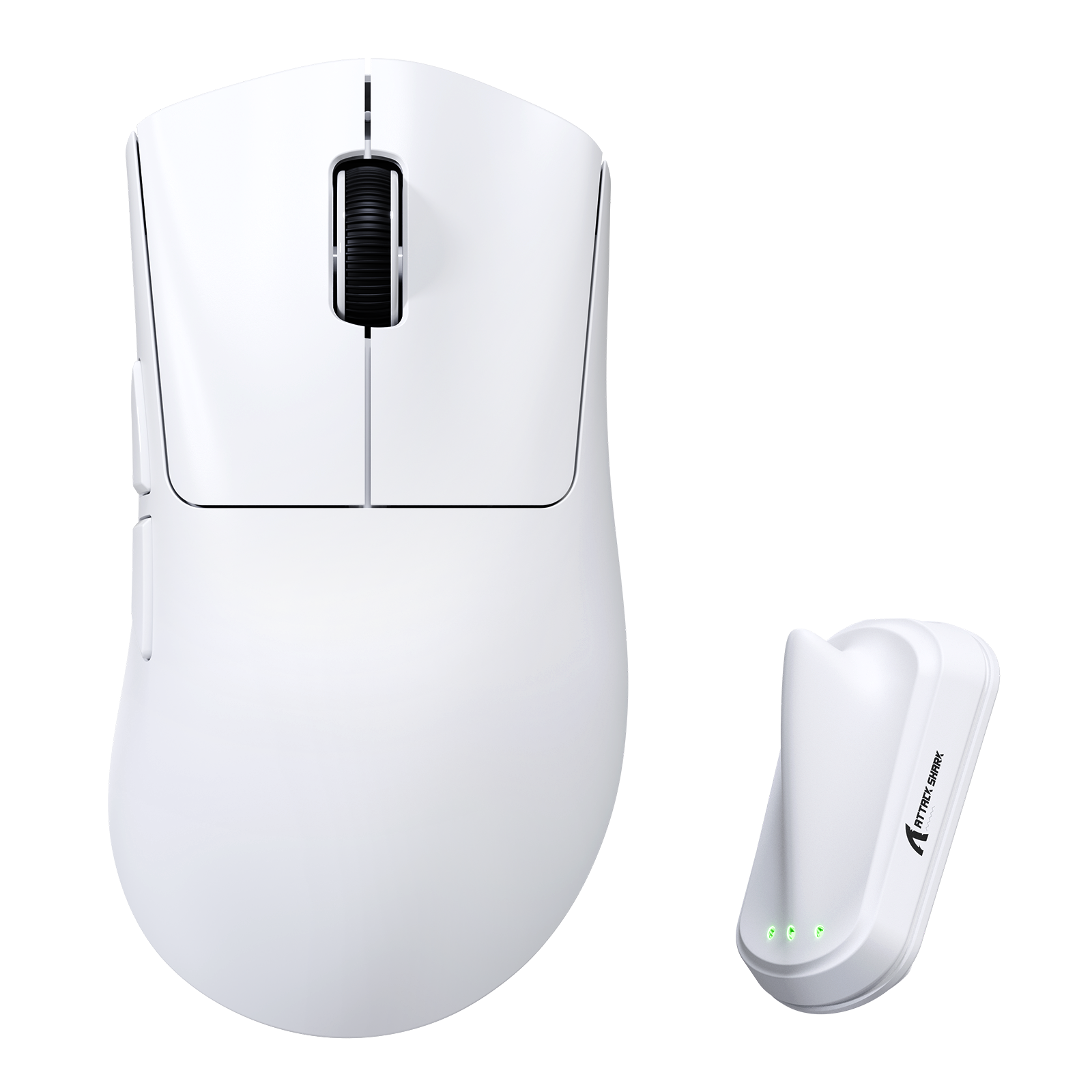 Mouse Gamer Ergonômico Sem Fio Ultra-Leve ATTACK SHARK V8