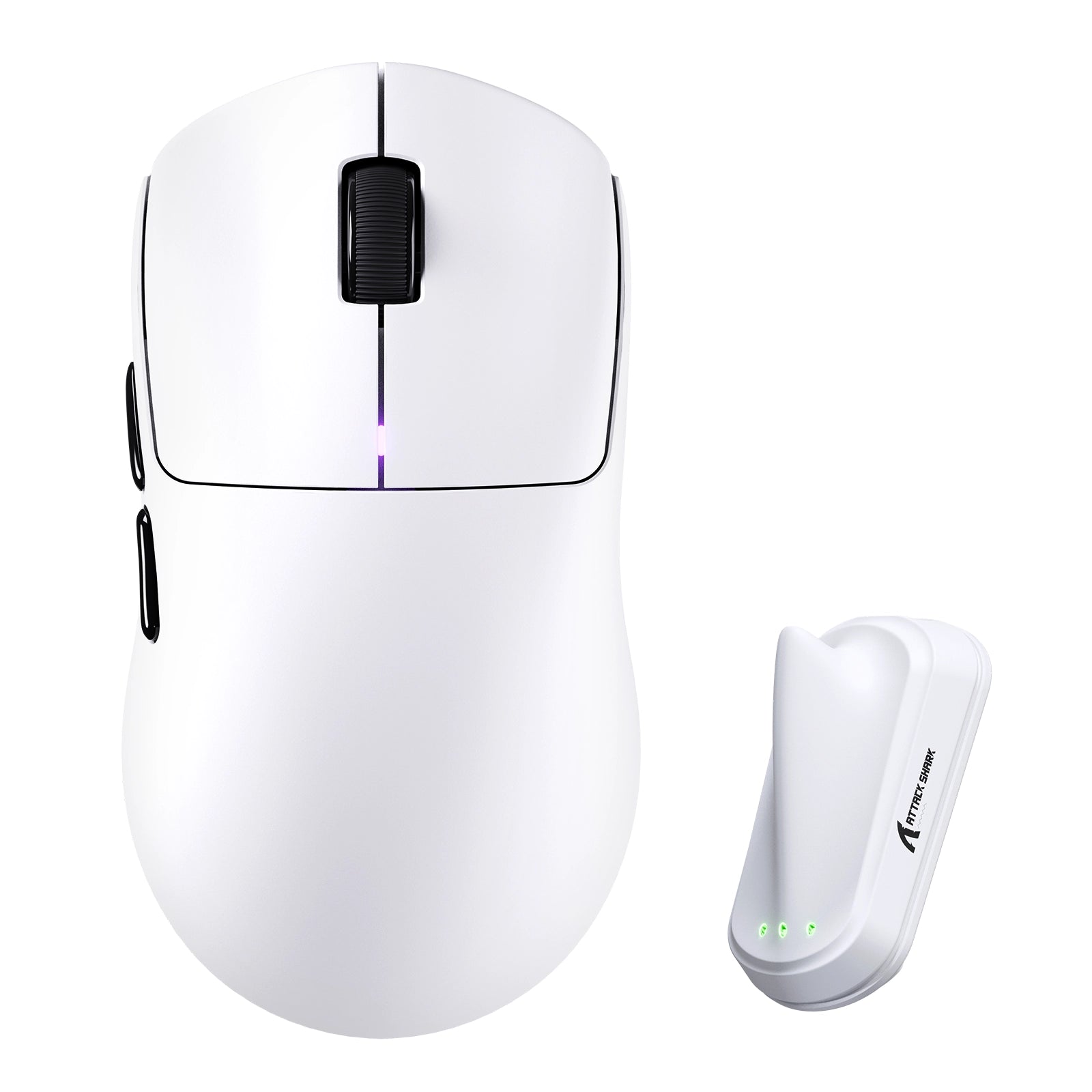 ATTACK SHARK F1 AIR 39g sem fio, mouse gamer com PAW3955MAX