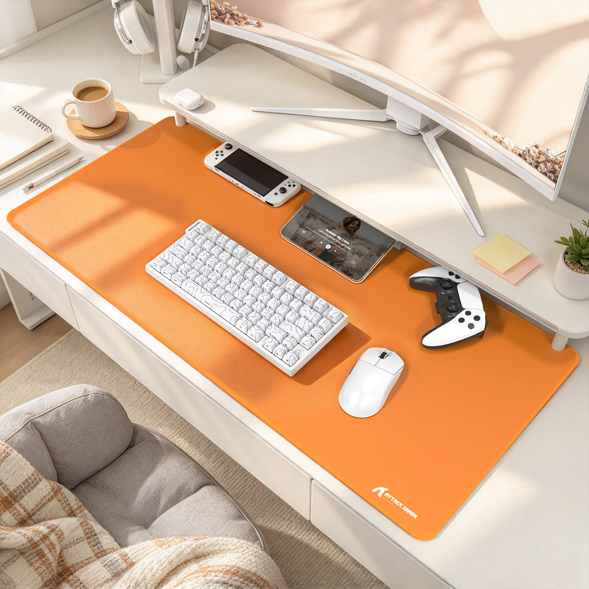 Mousepad Gamer eSport ATTACK SHARK CM02PRO (900x400x4 MM)