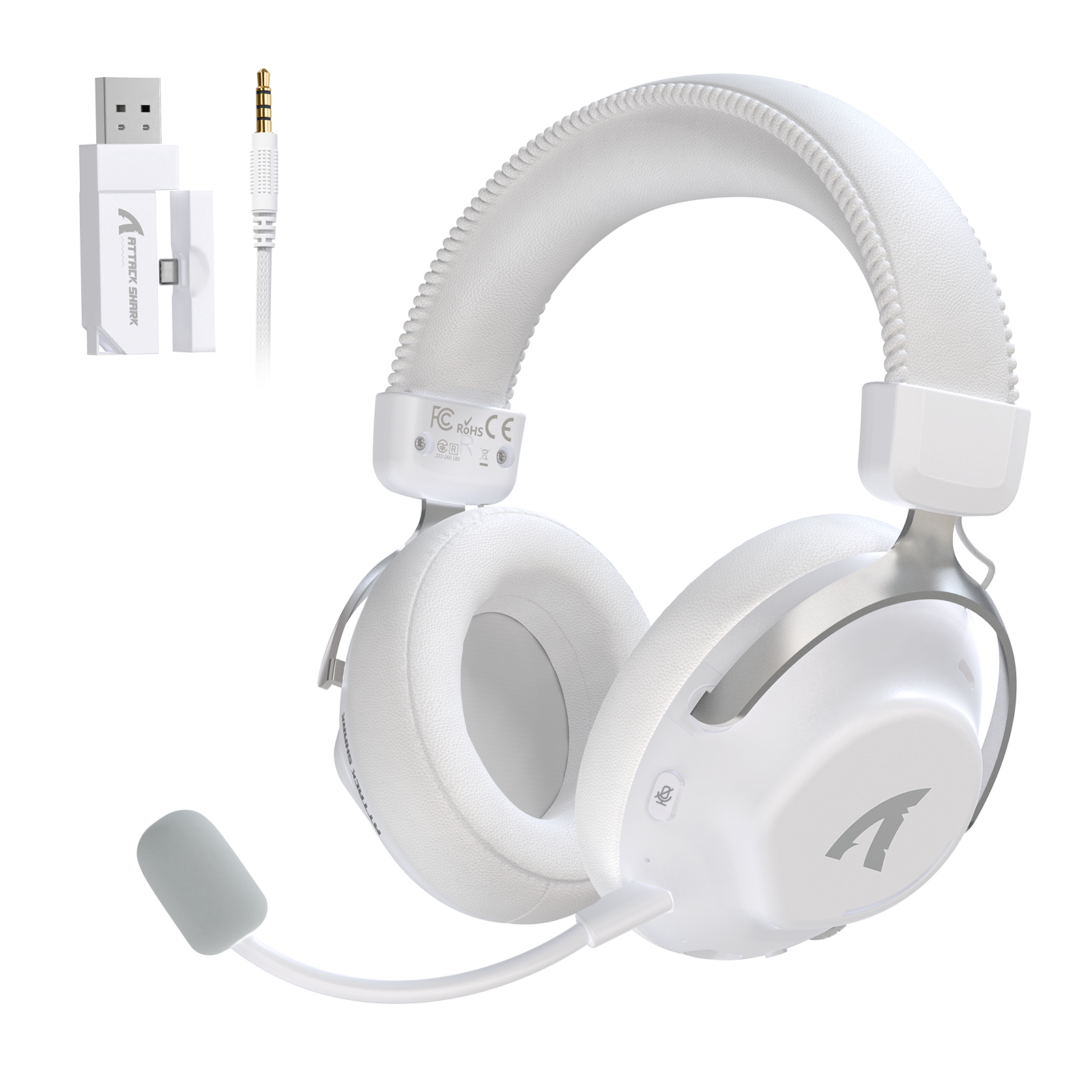 Headset Gamer Sem Fio ATTACK SHARK L50 PRO com Três Modos