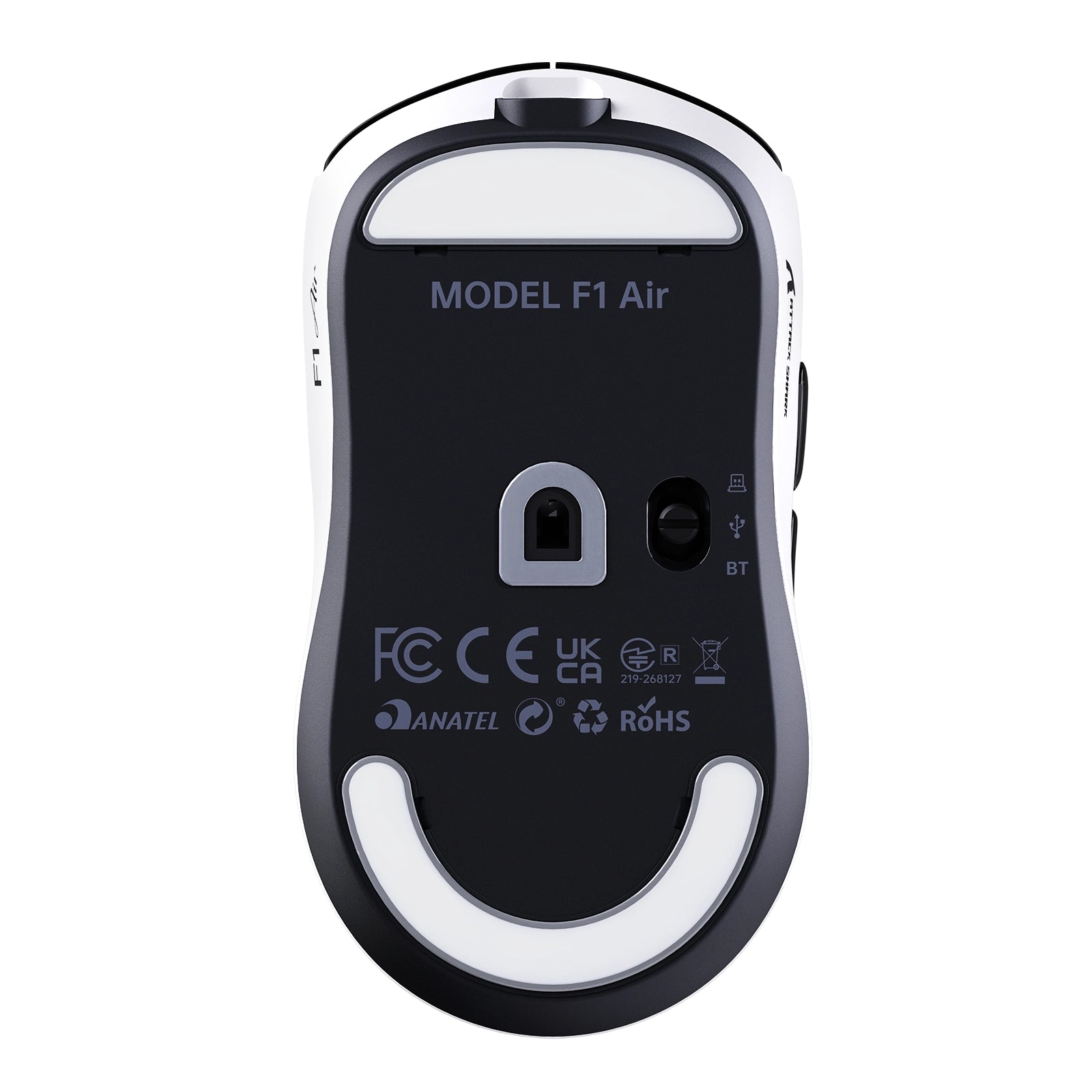 ATTACK SHARK F1 AIR 39g sem fio, mouse gamer com PAW3955MAX
