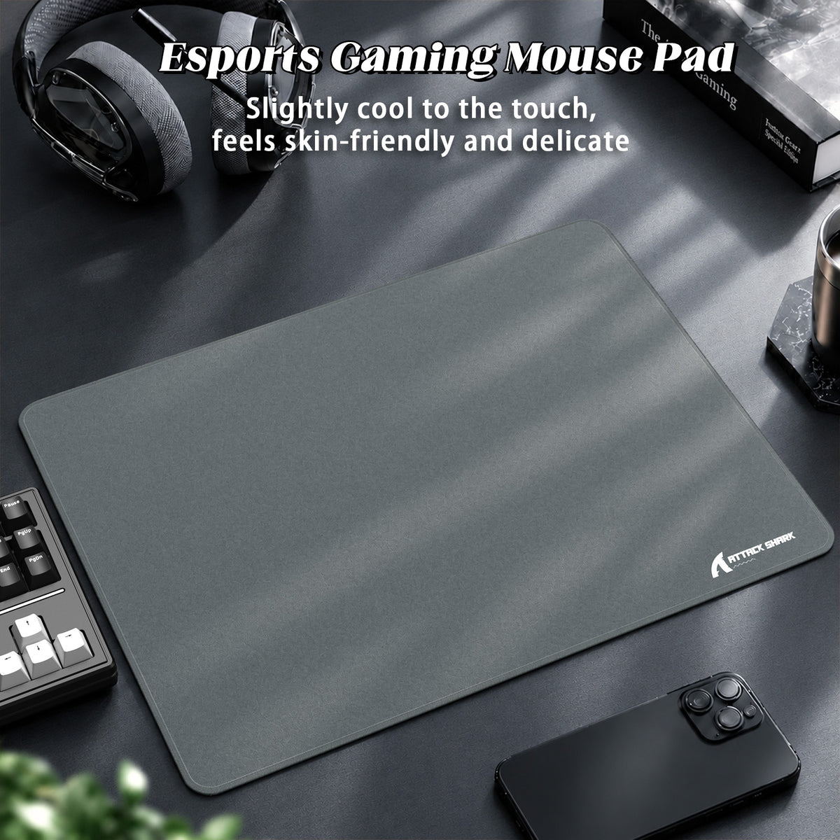 Mousepad gamer eSport ATTACK SHARK CM02SE (405x305x4 MM)