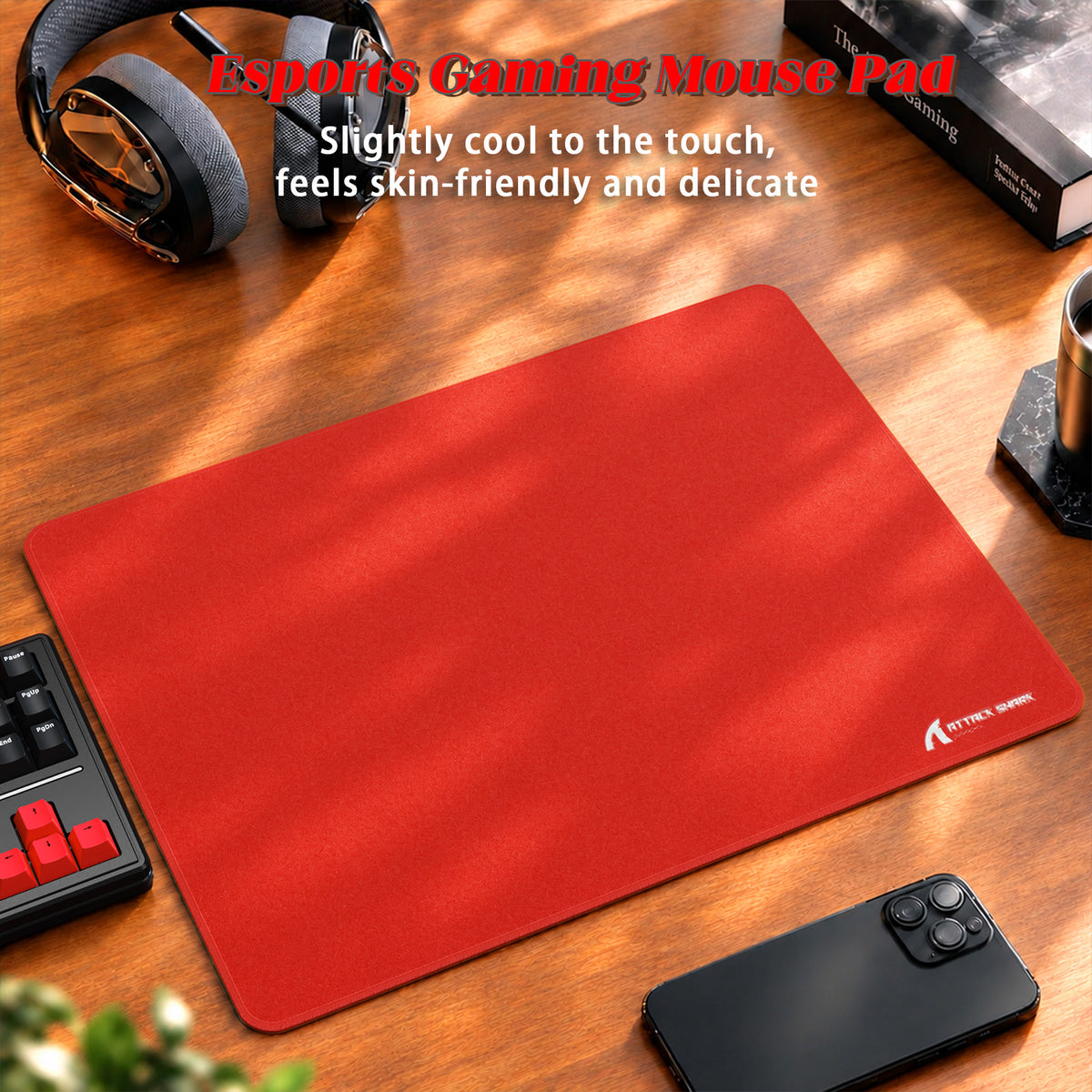 Mousepad gamer eSport ATTACK SHARK CM02SE (405x305x4 MM)