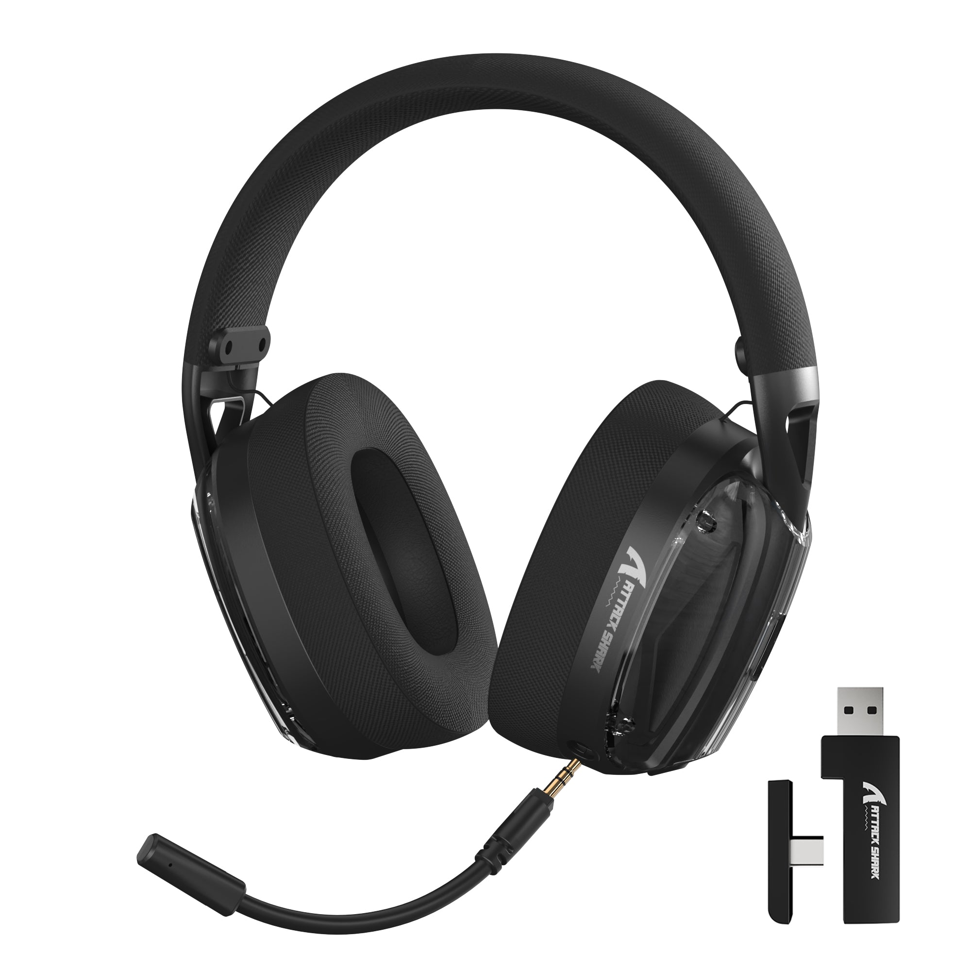 ATTACK SHARK L60 Headset Gamer Ultra-Leve Tri-Mode