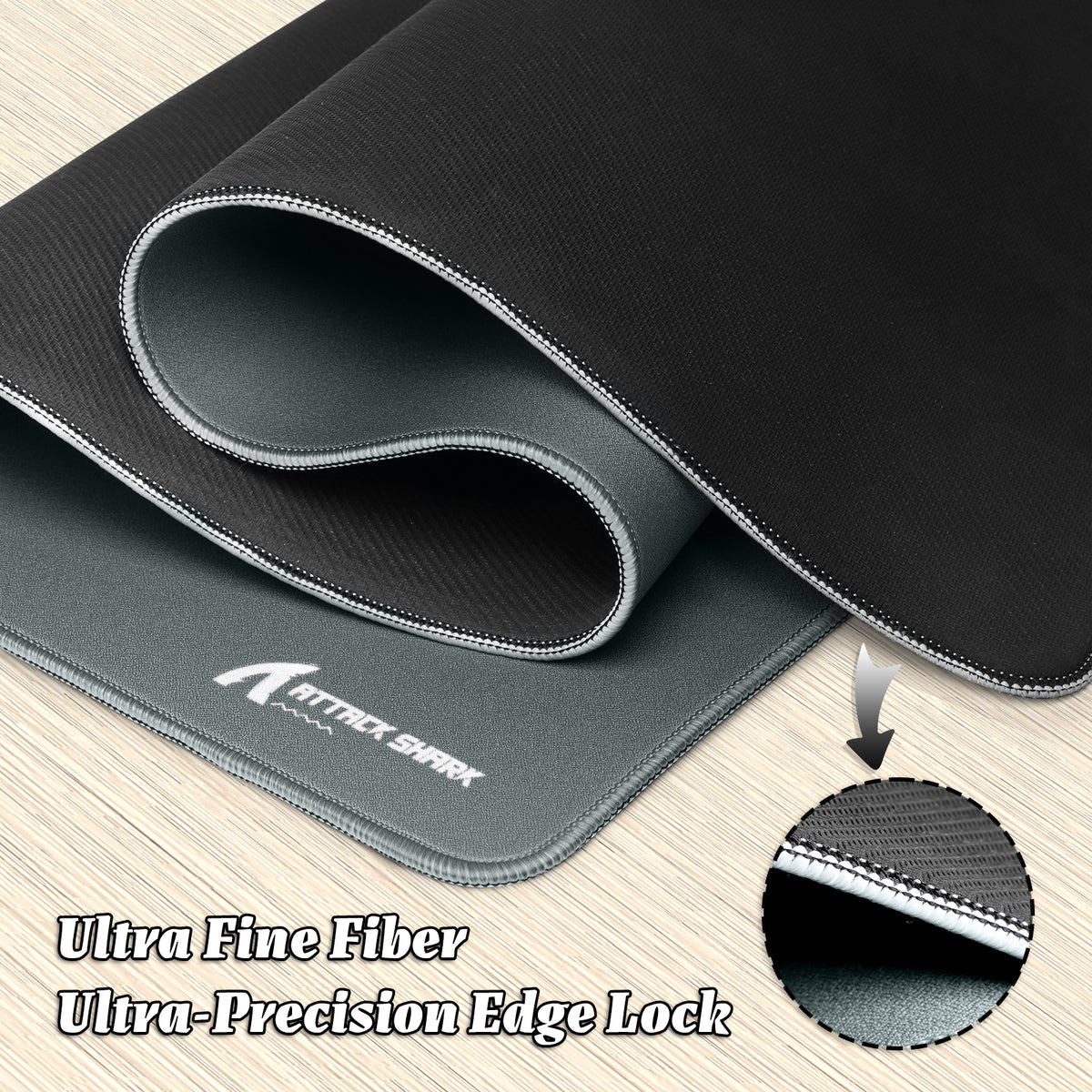 Mousepad Gamer eSport ATTACK SHARK CM02PRO (900x400x4 MM)