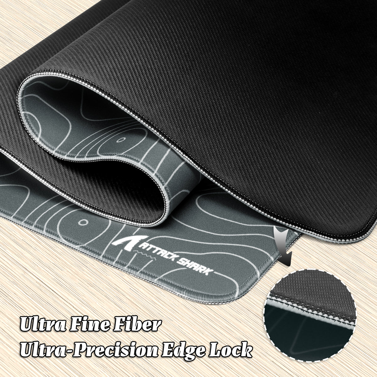 Mousepad Gamer eSport ATTACK SHARK CM02PRO (900x400x4 MM)