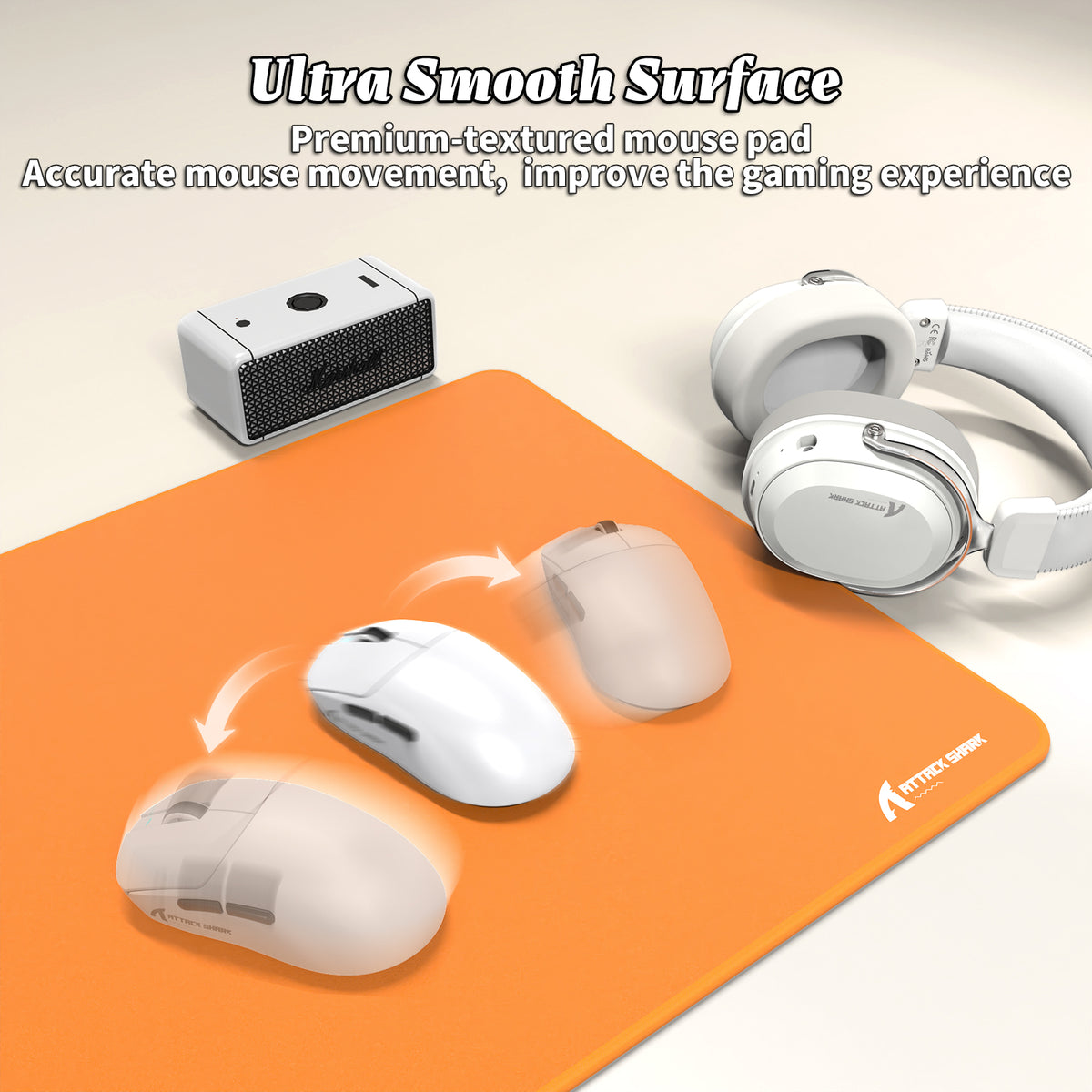 Mousepad Gamer eSport ATTACK SHARK CM02PRO (900x400x4 MM)