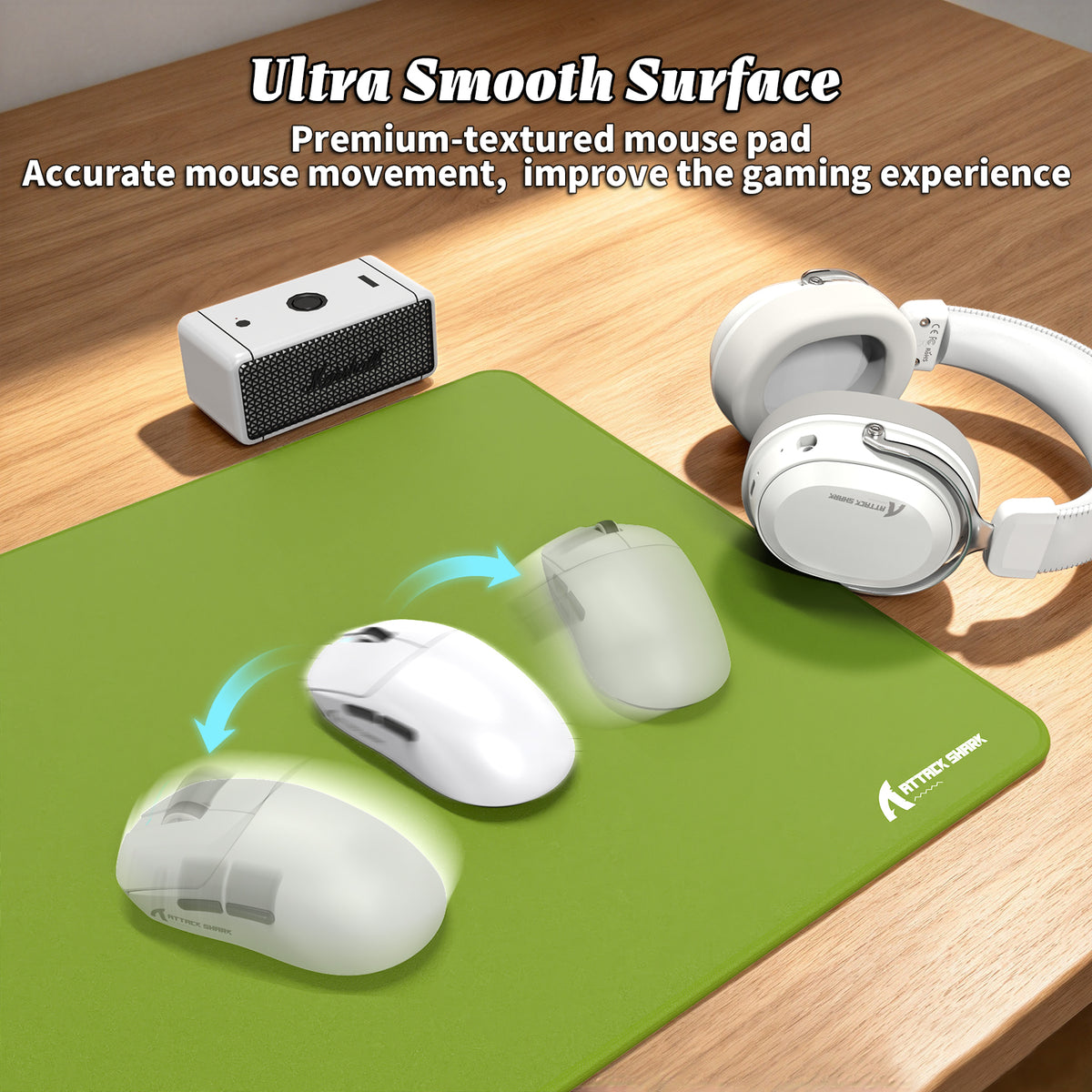 Mousepad Gamer eSport ATTACK SHARK CM02PRO (900x400x4 MM)