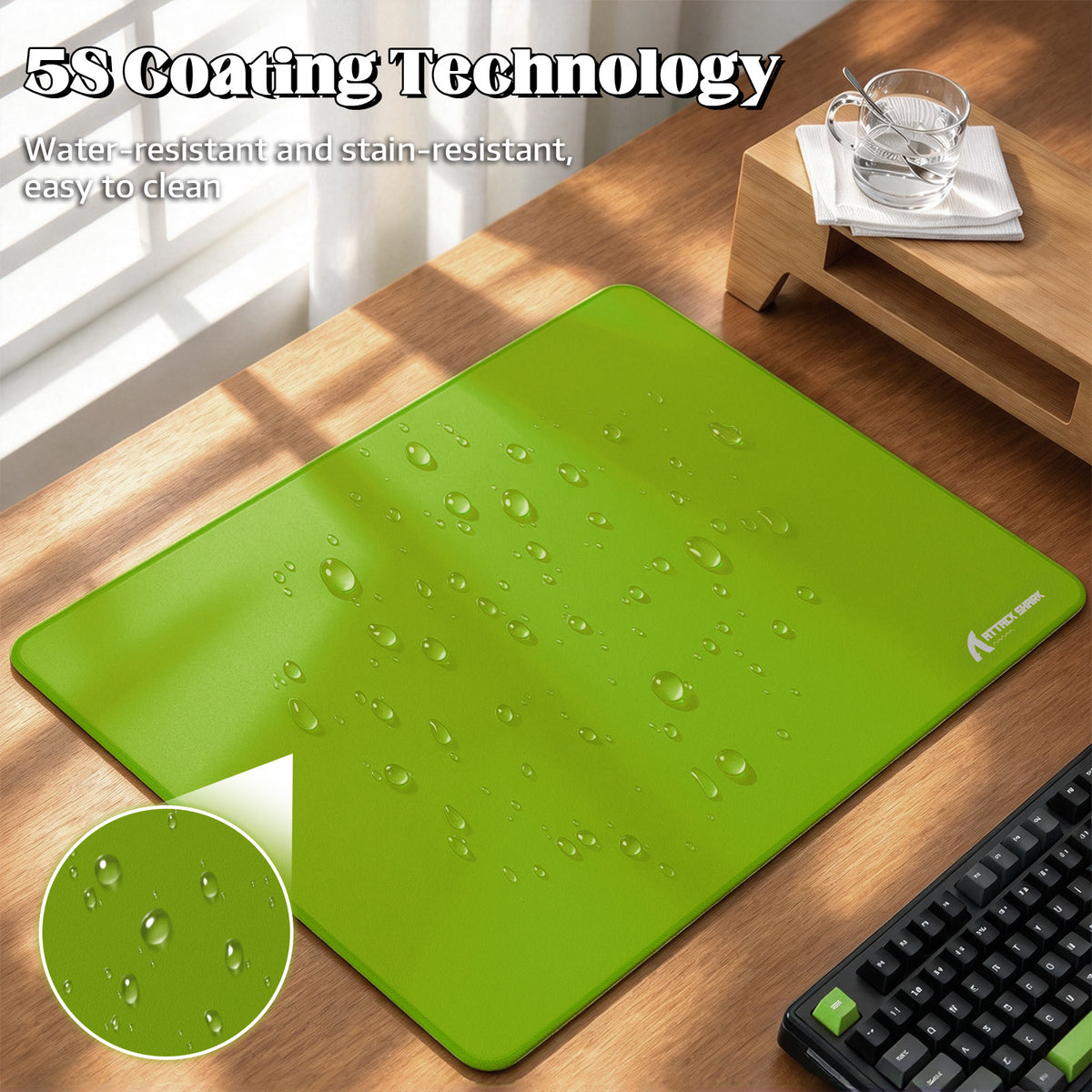 Mousepad gamer eSport ATTACK SHARK CM02SE (405x305x4 MM)