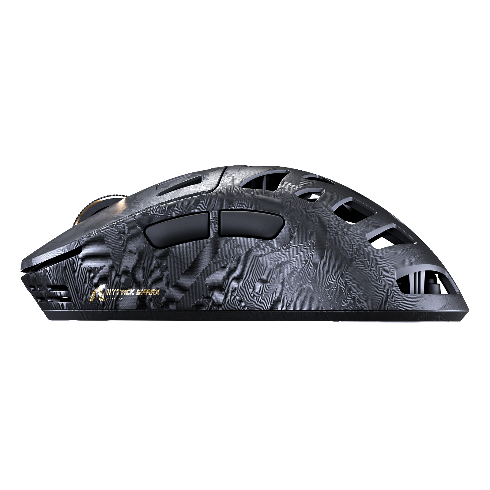 Mouse Gamer Sem Fio ATTACK SHARK RS6 ULTRA Fibra de Carbono PAW3955MAX