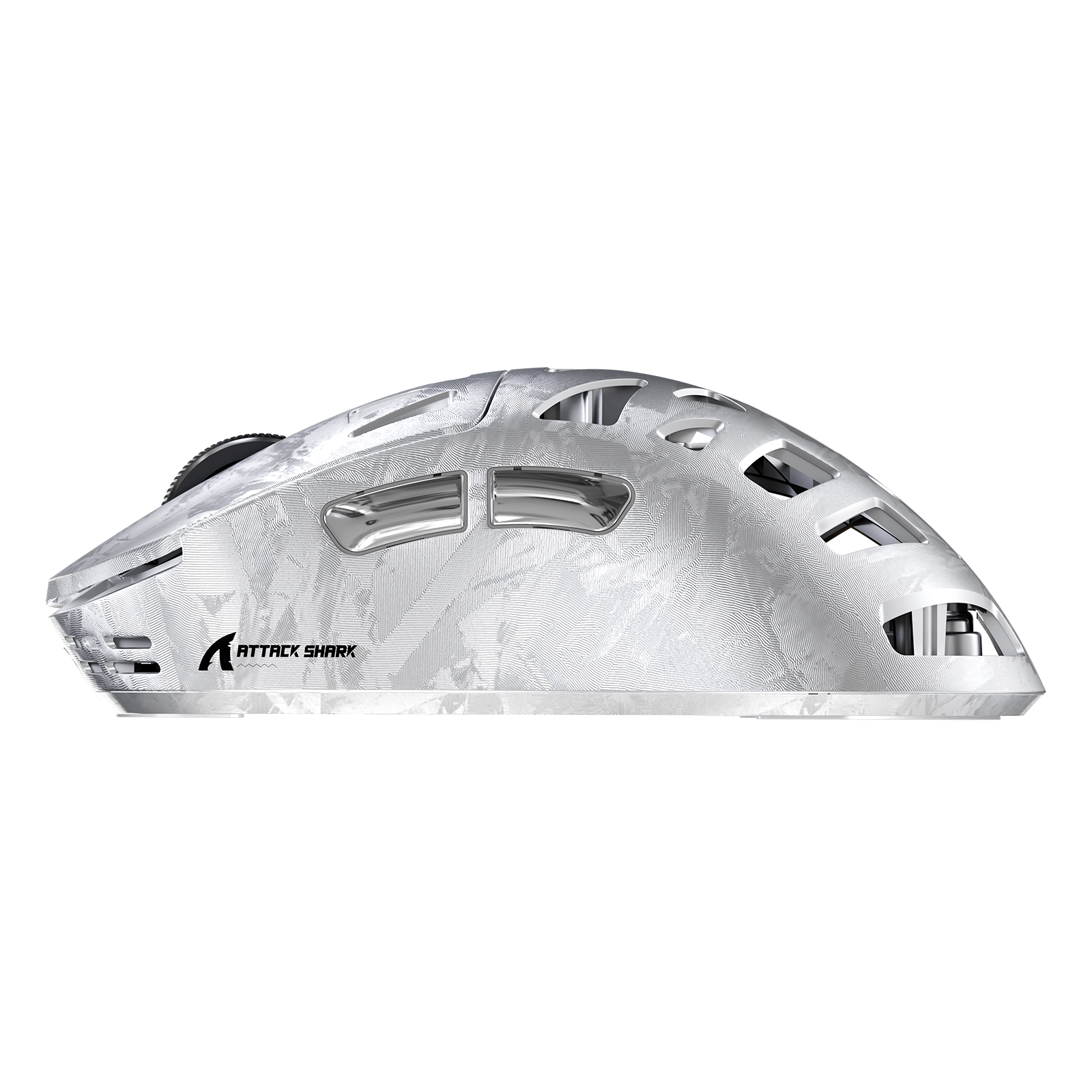 Mouse Gamer Sem Fio ATTACK SHARK RS6 ULTRA Fibra de Carbono PAW3955MAX