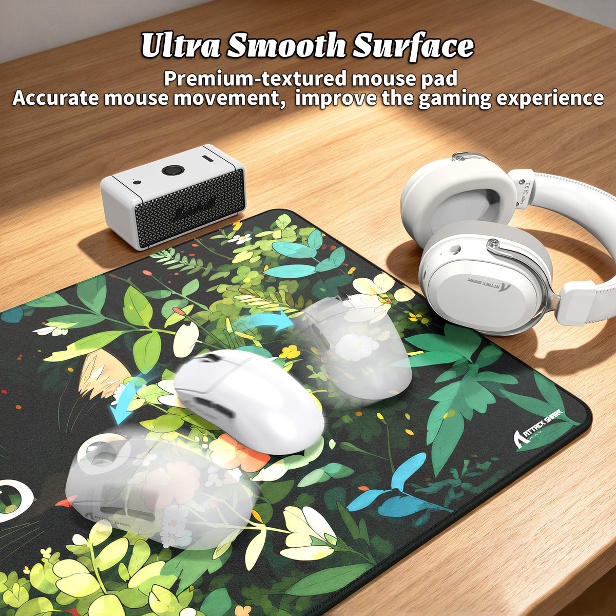 Mousepad Gamer eSport ATTACK SHARK CM02PRO (900x400x4 MM)