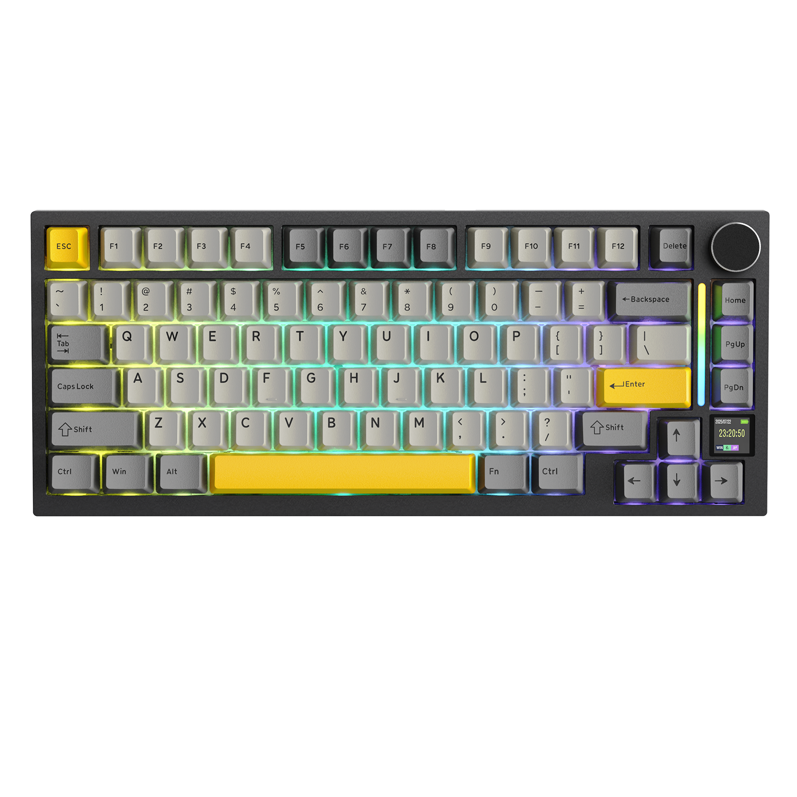 Teclado Mecânico Tri-modo ATTACK SHARK X820Ultra Gasket