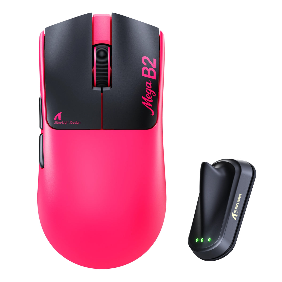 ATTACK SHARK MEGA B2 TMR Mouse Gamer Magnético Sem Fio