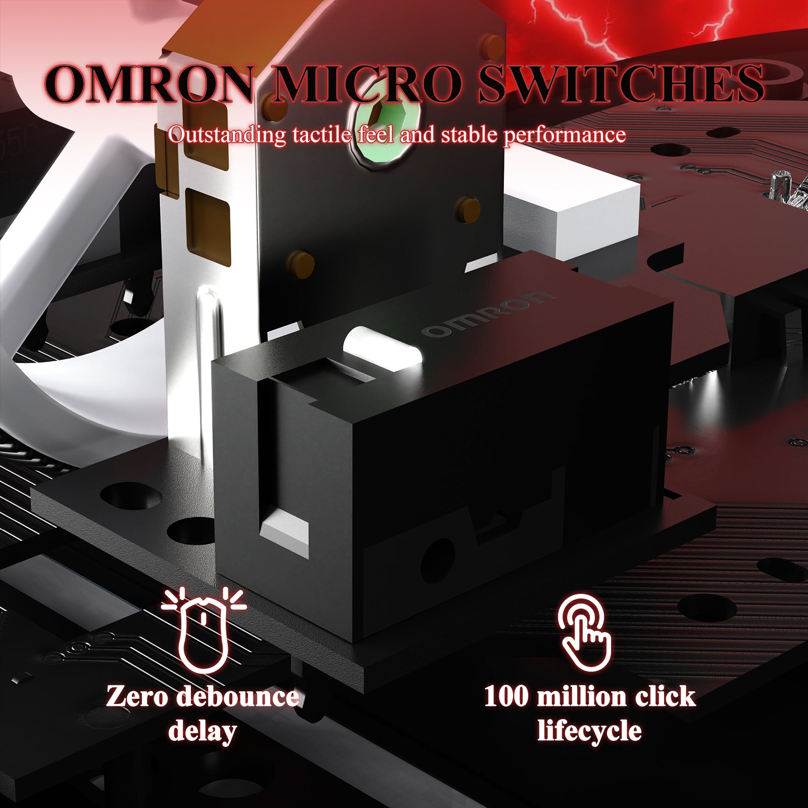 Mouse Gamer Tri-modo Ultra-Leve ATTACK SHARK V3PRO com Dock de Carregamento