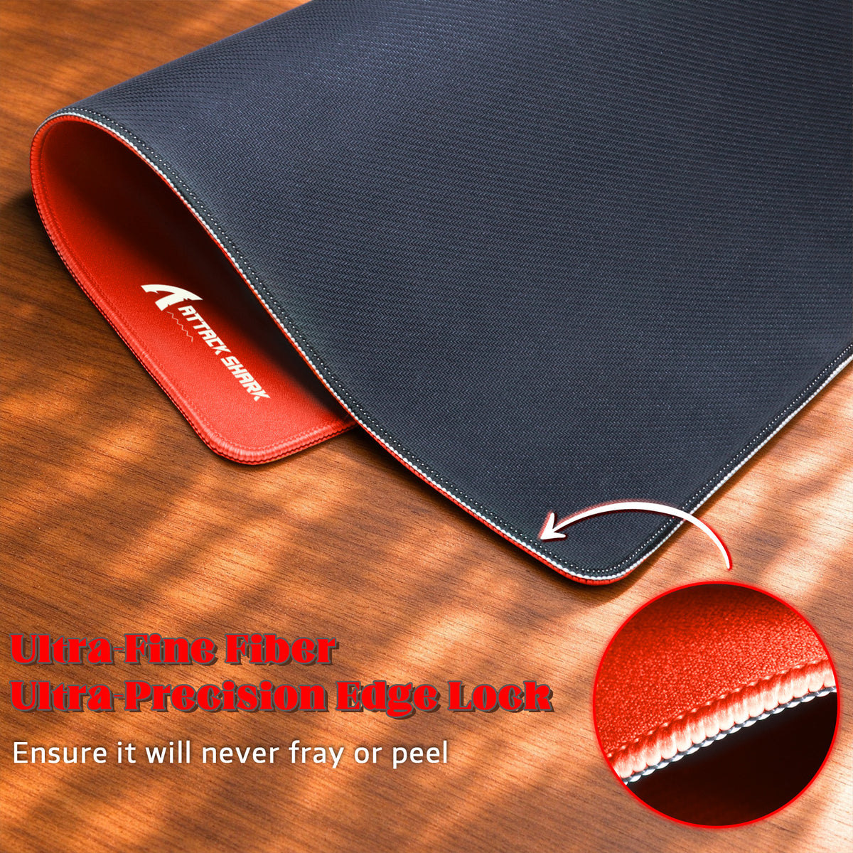 Mousepad gamer eSport ATTACK SHARK CM02SE (405x305x4 MM)