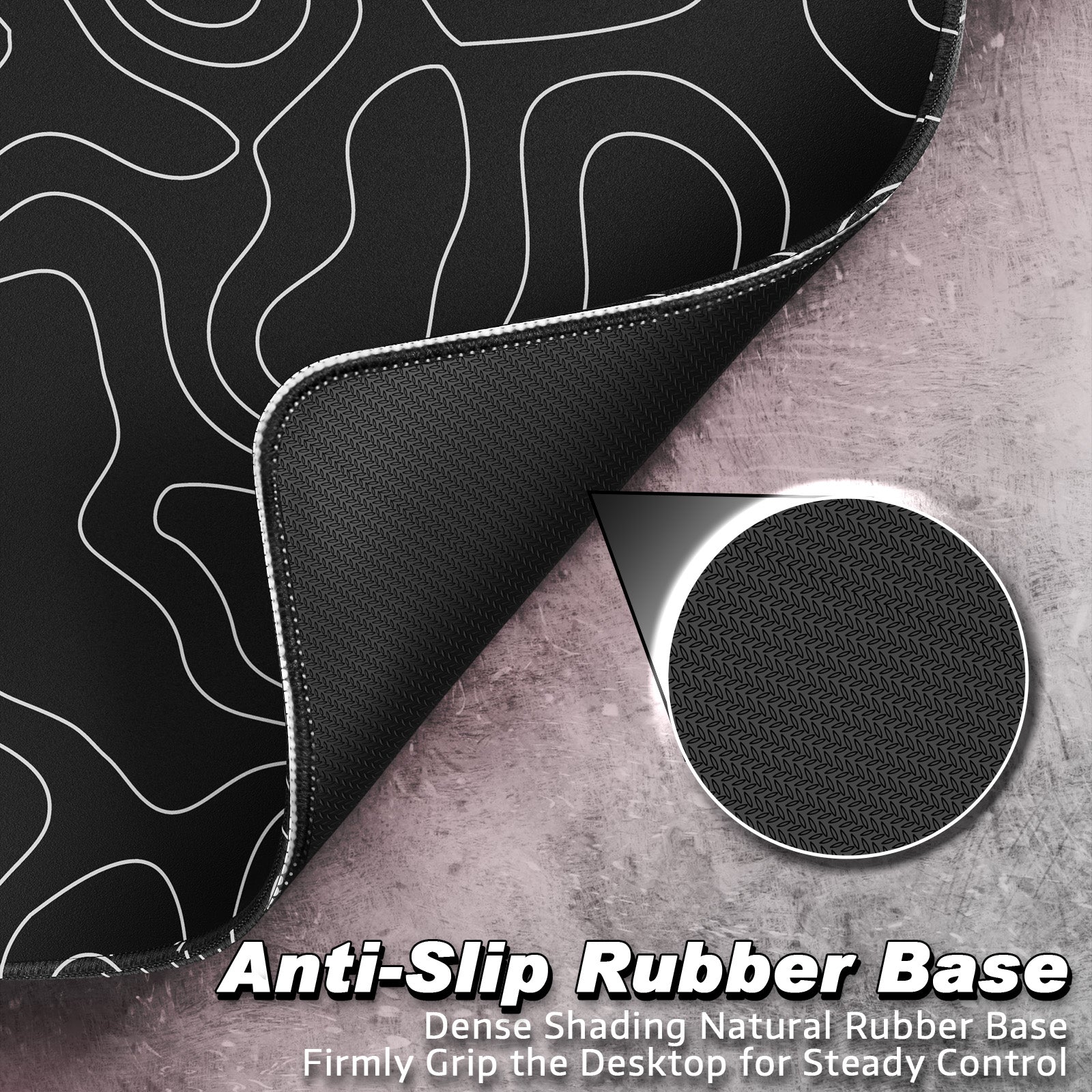 Mousepad Gamer eSport ATTACK SHARK CM02SE (410x310x4 MM)