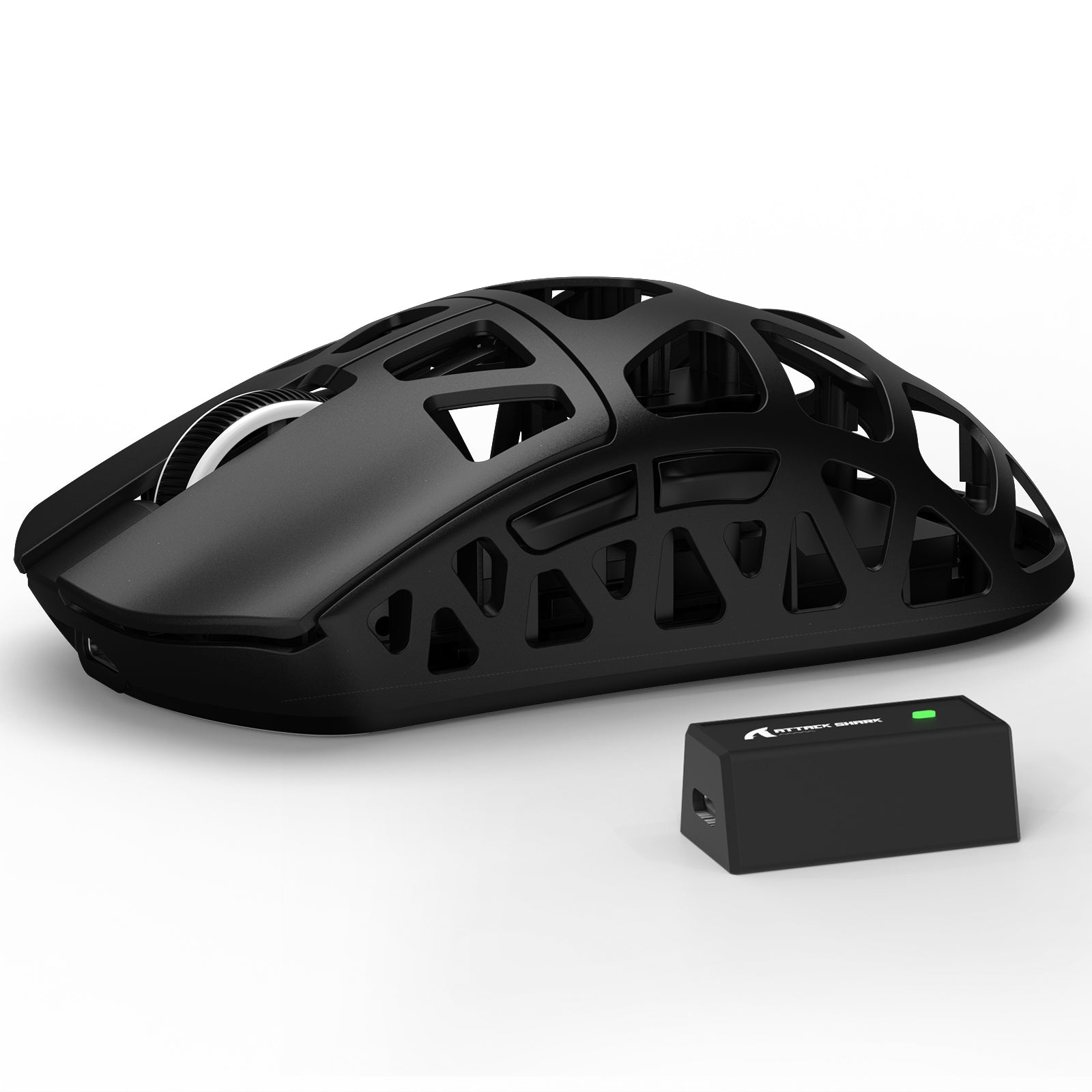 ATTACK SHARK R3 gaming mouse, ultra-light magnesium alloy design, with 2.4G wireless receiver