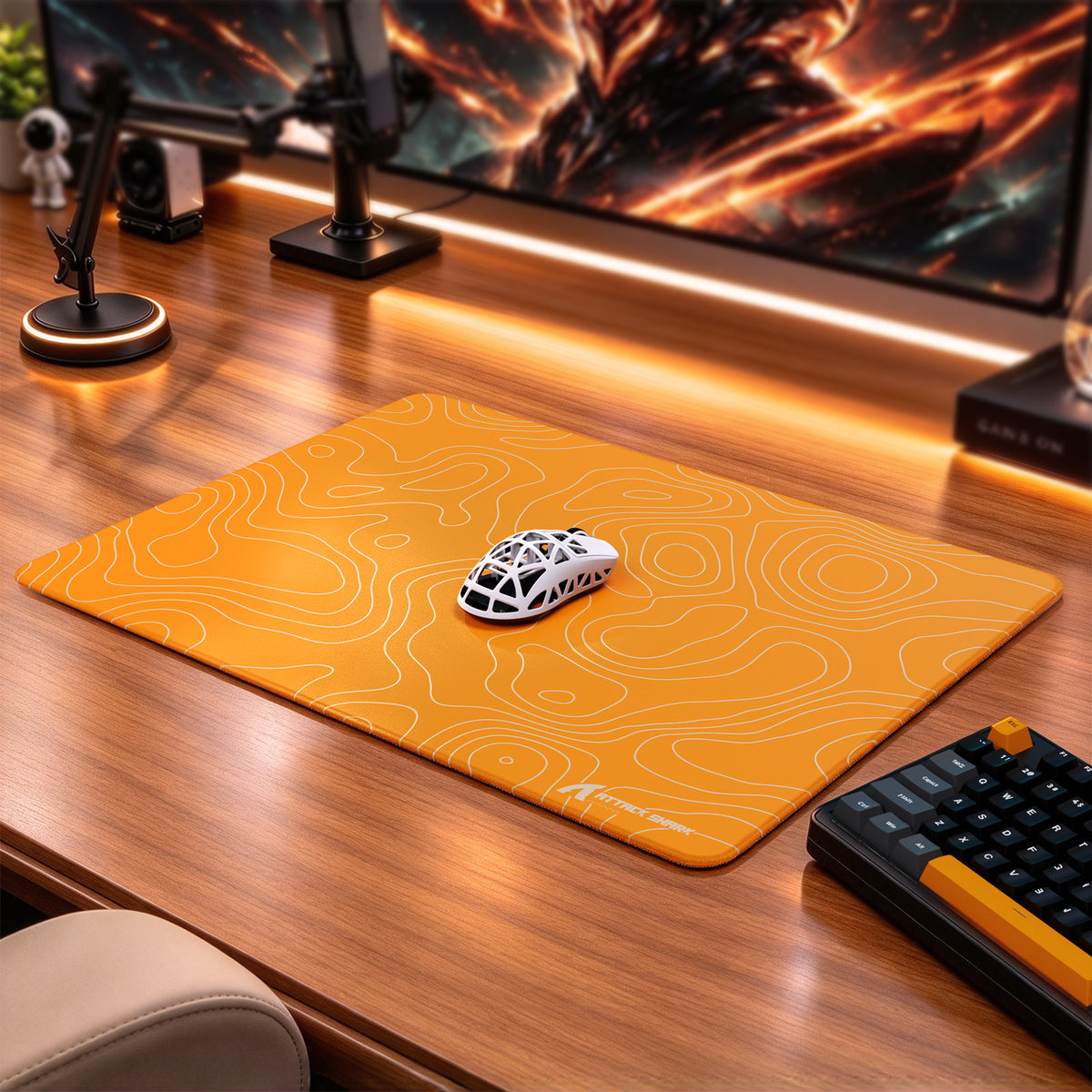 Mousepad gamer eSport ATTACK SHARK CM02SE (405x305x4 MM)
