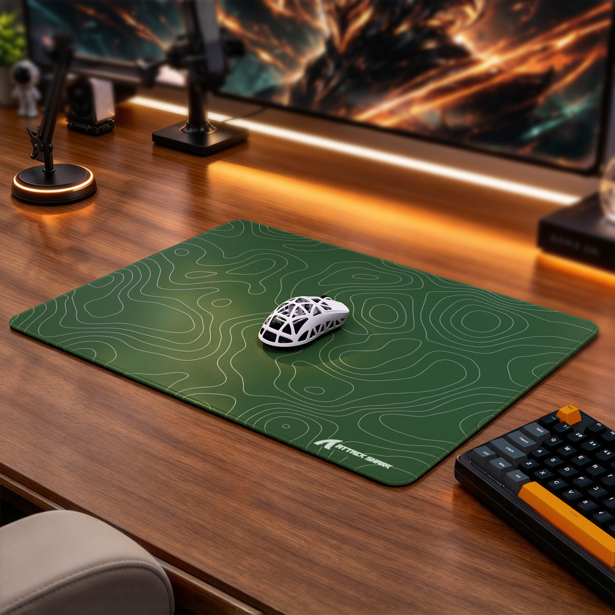 Mousepad gamer eSport ATTACK SHARK CM02SE (405x305x4 MM)