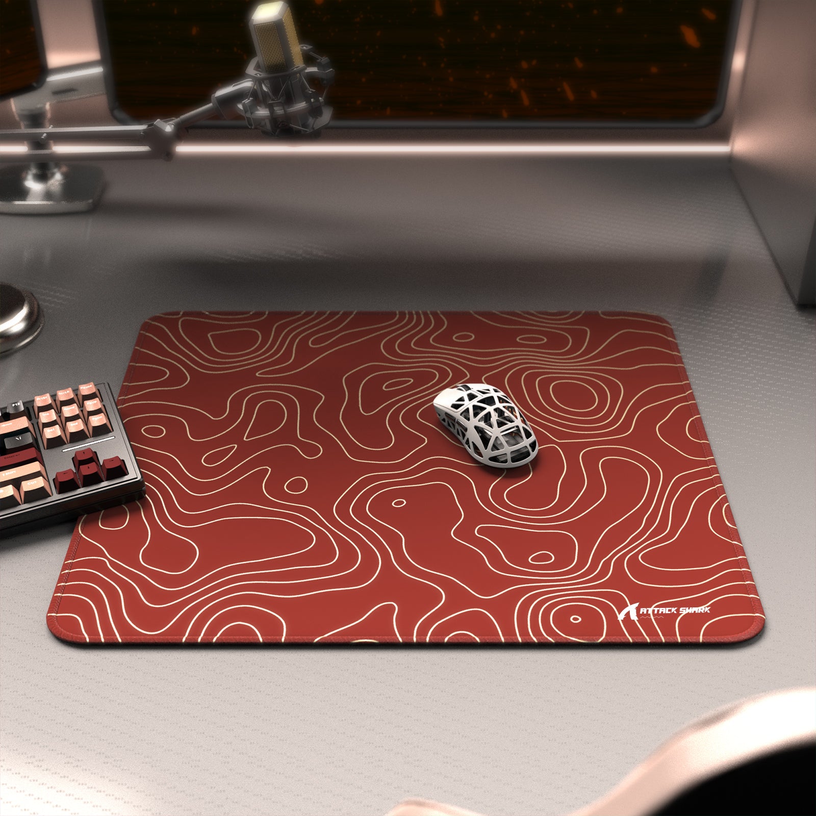 ATTACK SHARK CM02 Mousepad Gamer eSport (450x400x4 MM)