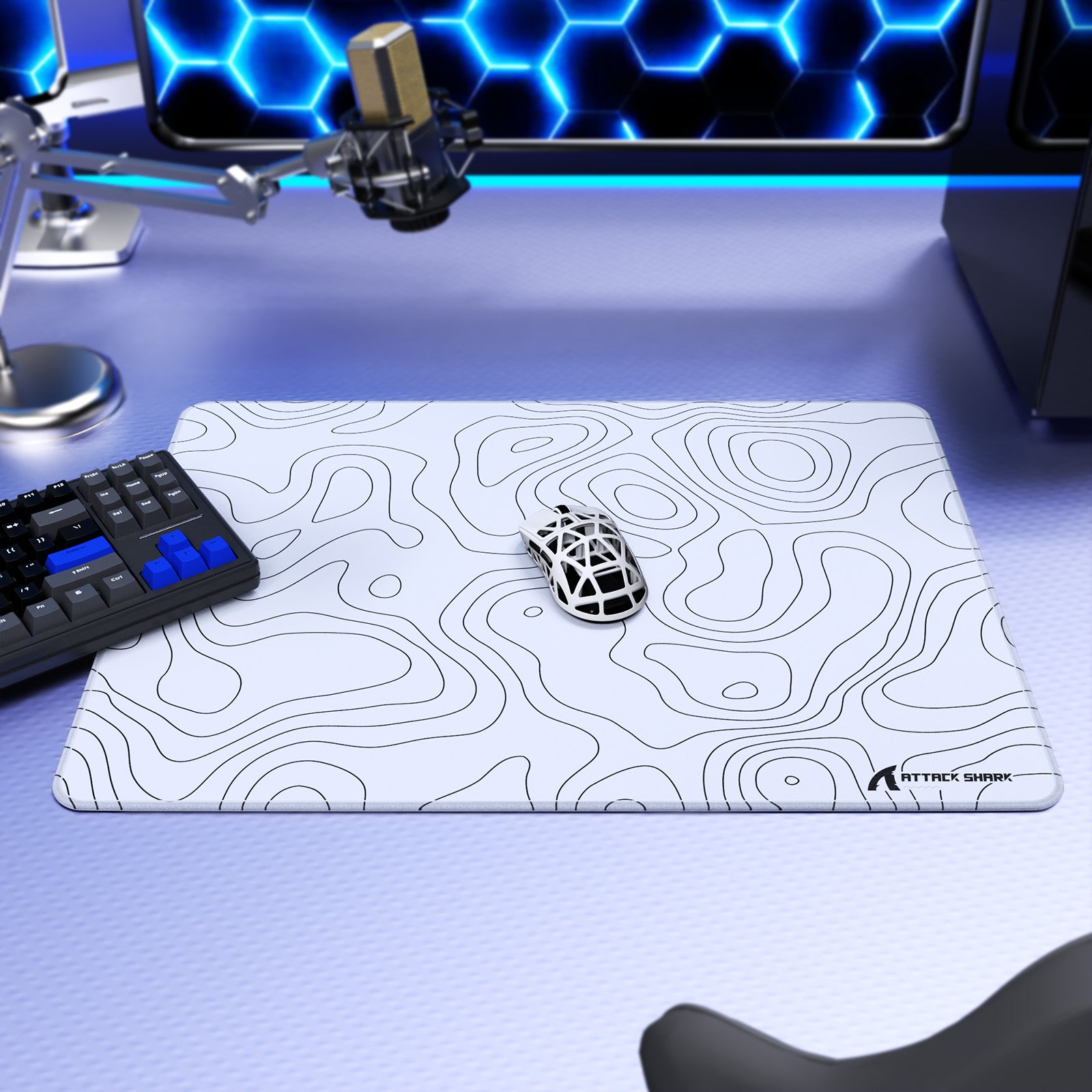 Mousepad Gamer eSport ATTACK SHARK CM02SE (410x310x4 MM)
