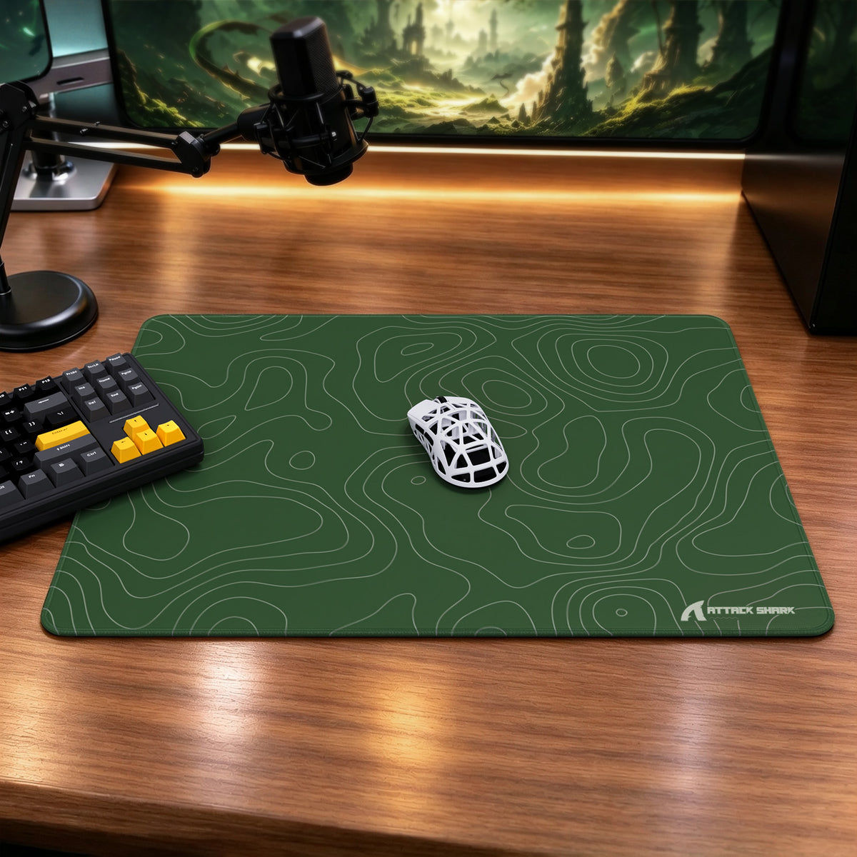 Mousepad gamer eSport ATTACK SHARK CM02SE (405x305x4 MM)