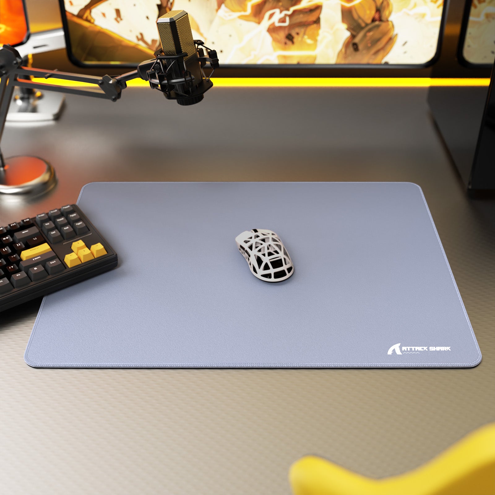 Mousepad Gamer eSport ATTACK SHARK CM02SE (410x310x4 MM)