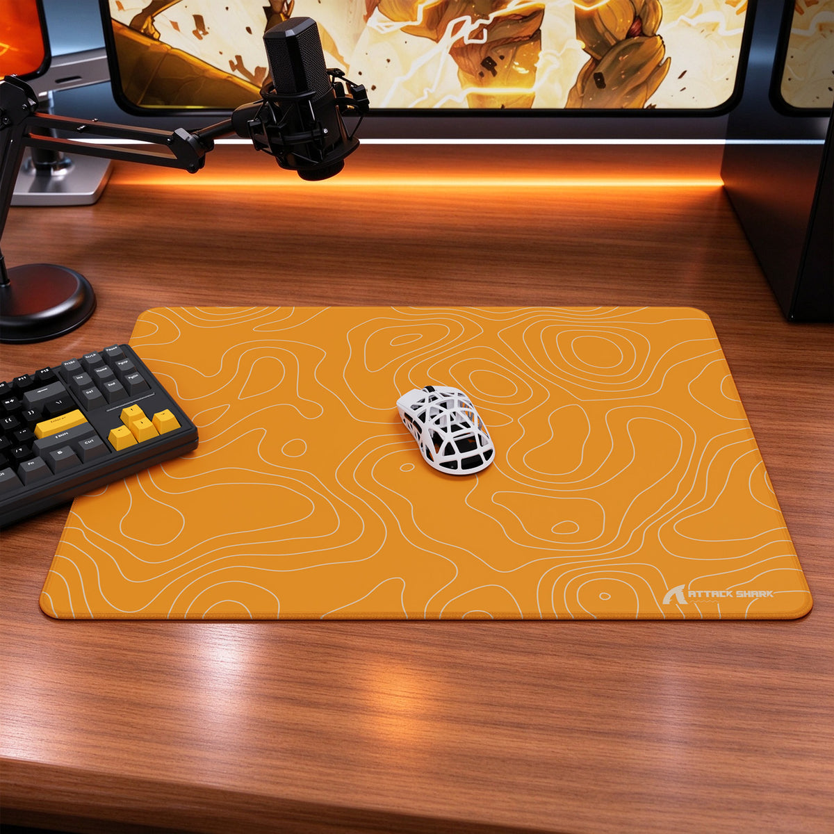 Mousepad gamer eSport ATTACK SHARK CM02SE (405x305x4 MM)