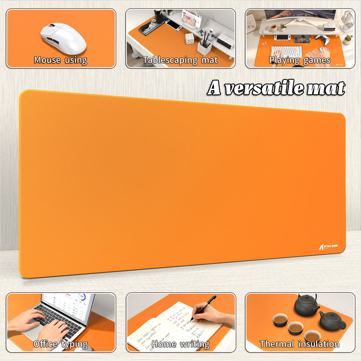 Mousepad Gamer eSport ATTACK SHARK CM02PRO (900x400x4 MM)