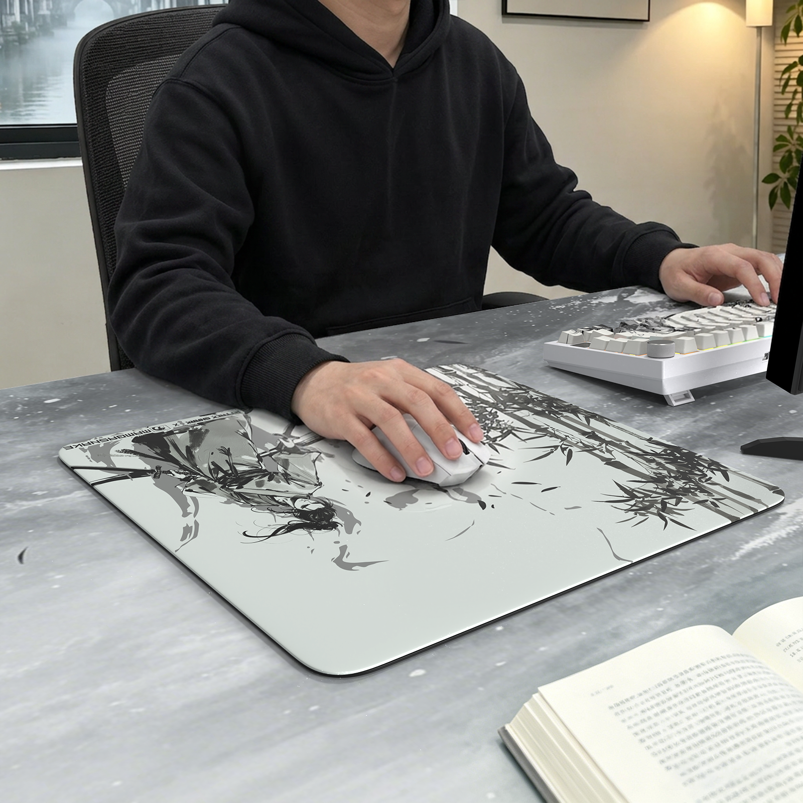 Mousepad Gamer de Vidro Temperado ATTACK SHARK CM05