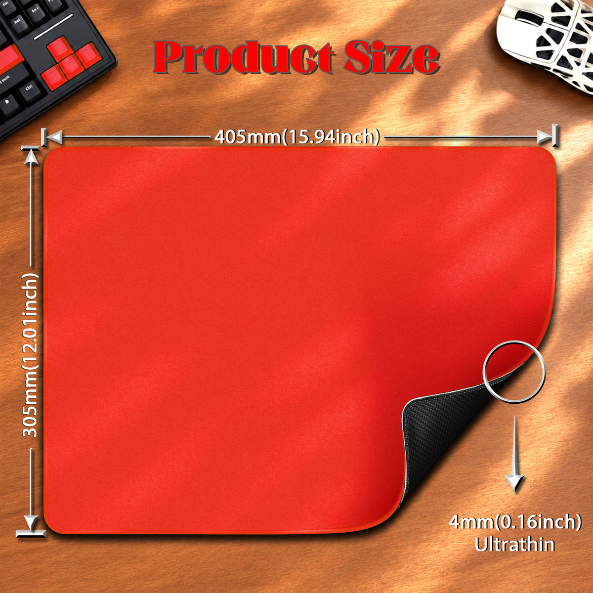 Mousepad gamer eSport ATTACK SHARK CM02SE (405x305x4 MM)