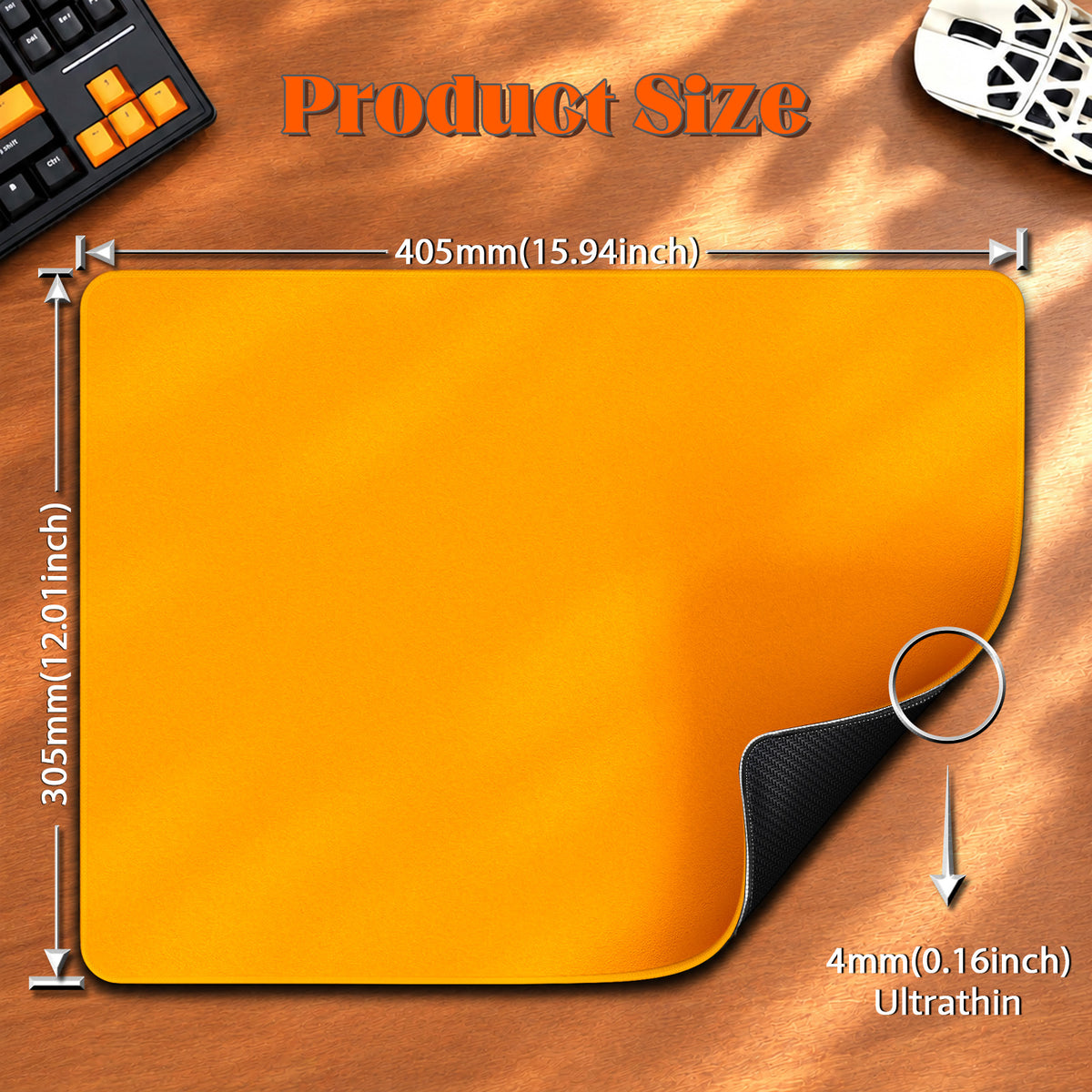 Mousepad gamer eSport ATTACK SHARK CM02SE (405x305x4 MM)