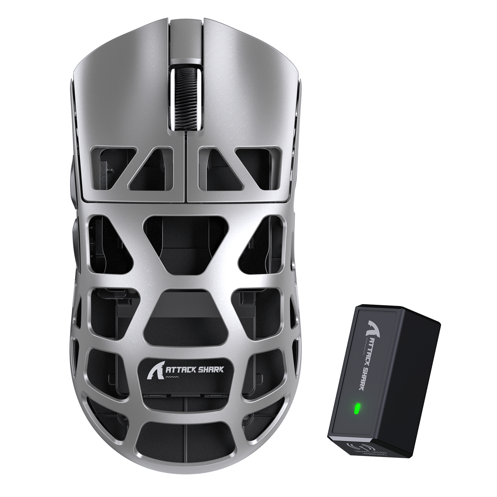 ATTACK SHARK R3 Mouse Gamer 8K de Liga de Magnésio