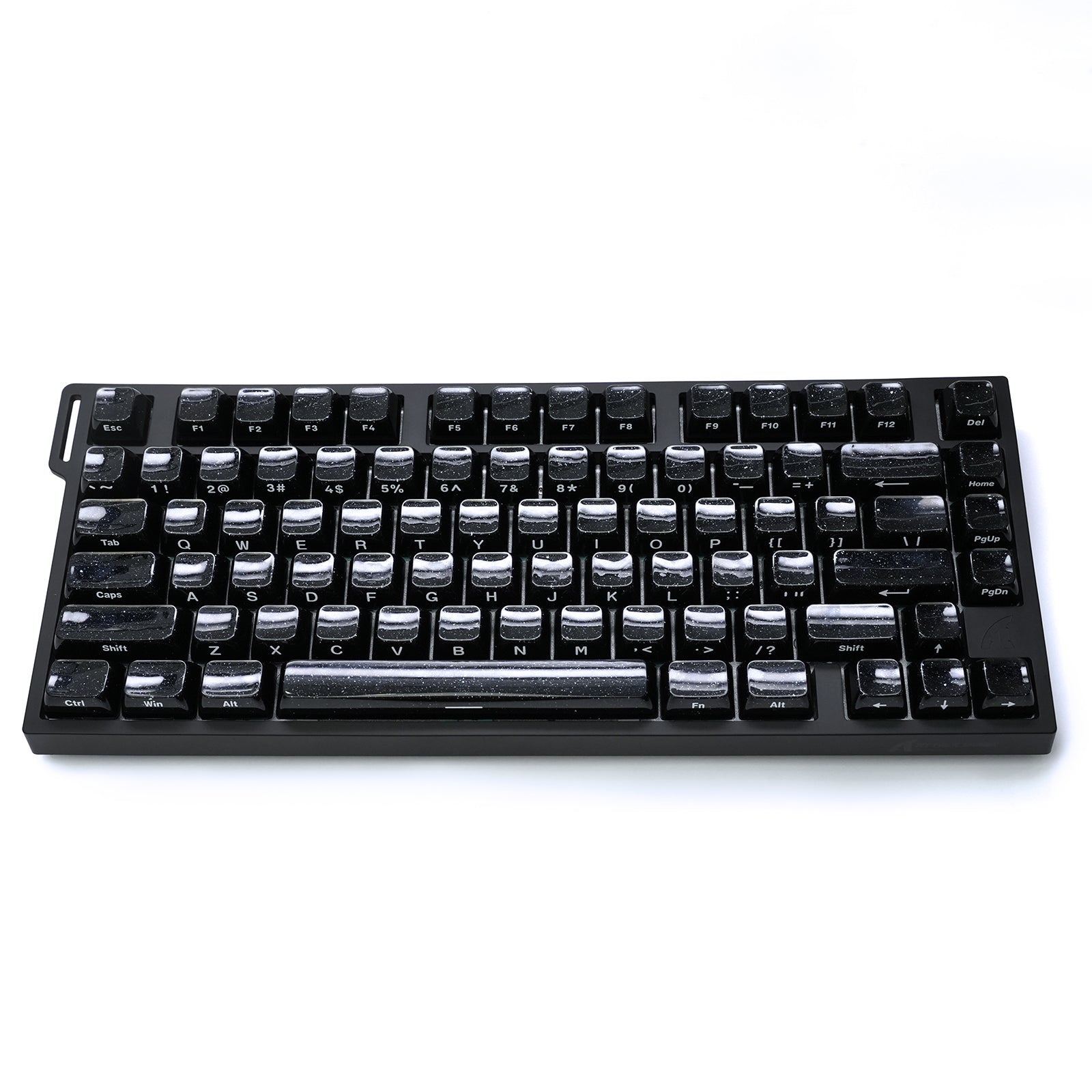 ATTACK SHARK SK03, 136 teclas, keycaps de cristal, perfil ASA, ANSI/ISO