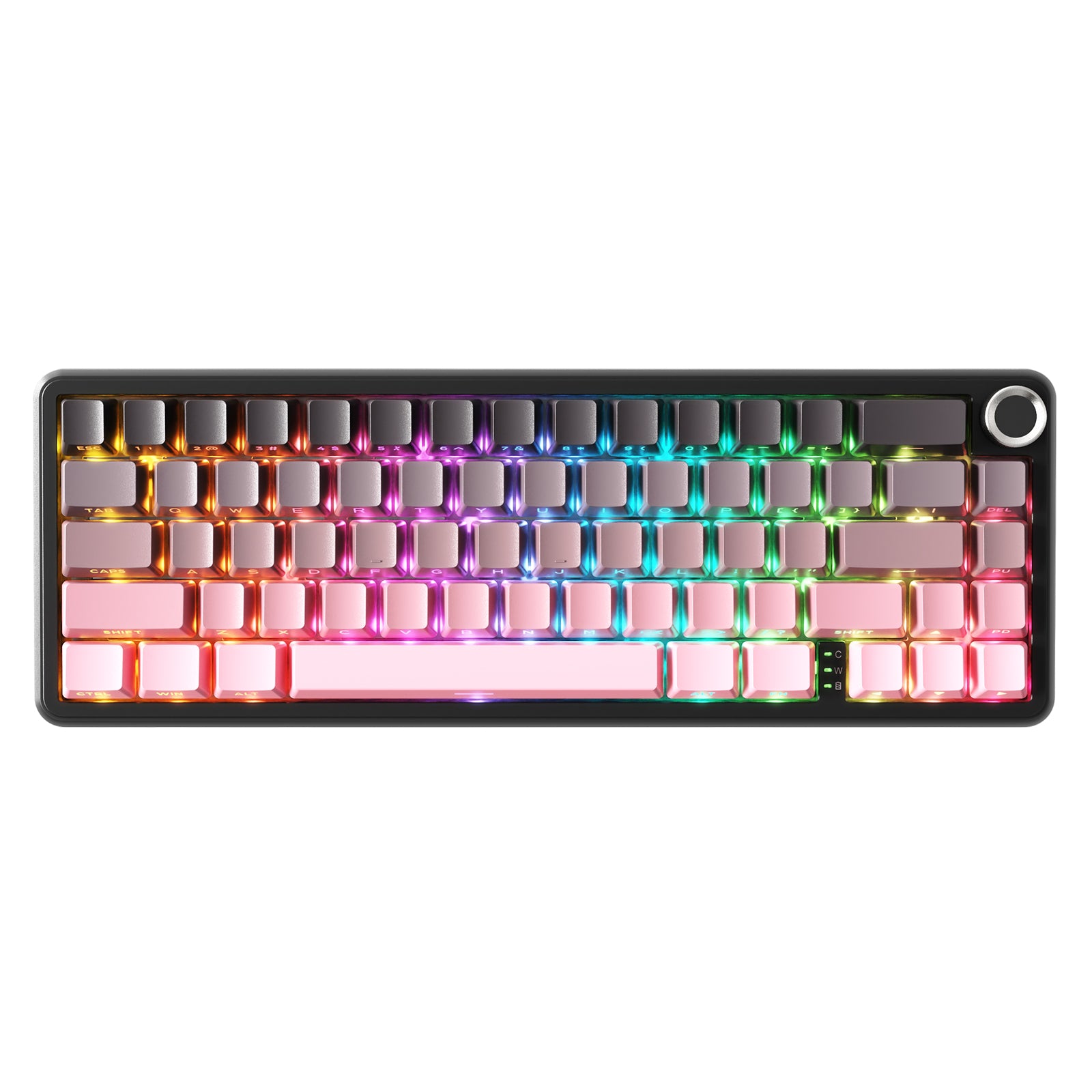 ATTACK SHARK X66 Teclado Mecânico Sem Fio com Keycaps PBT Impressas nas Laterais