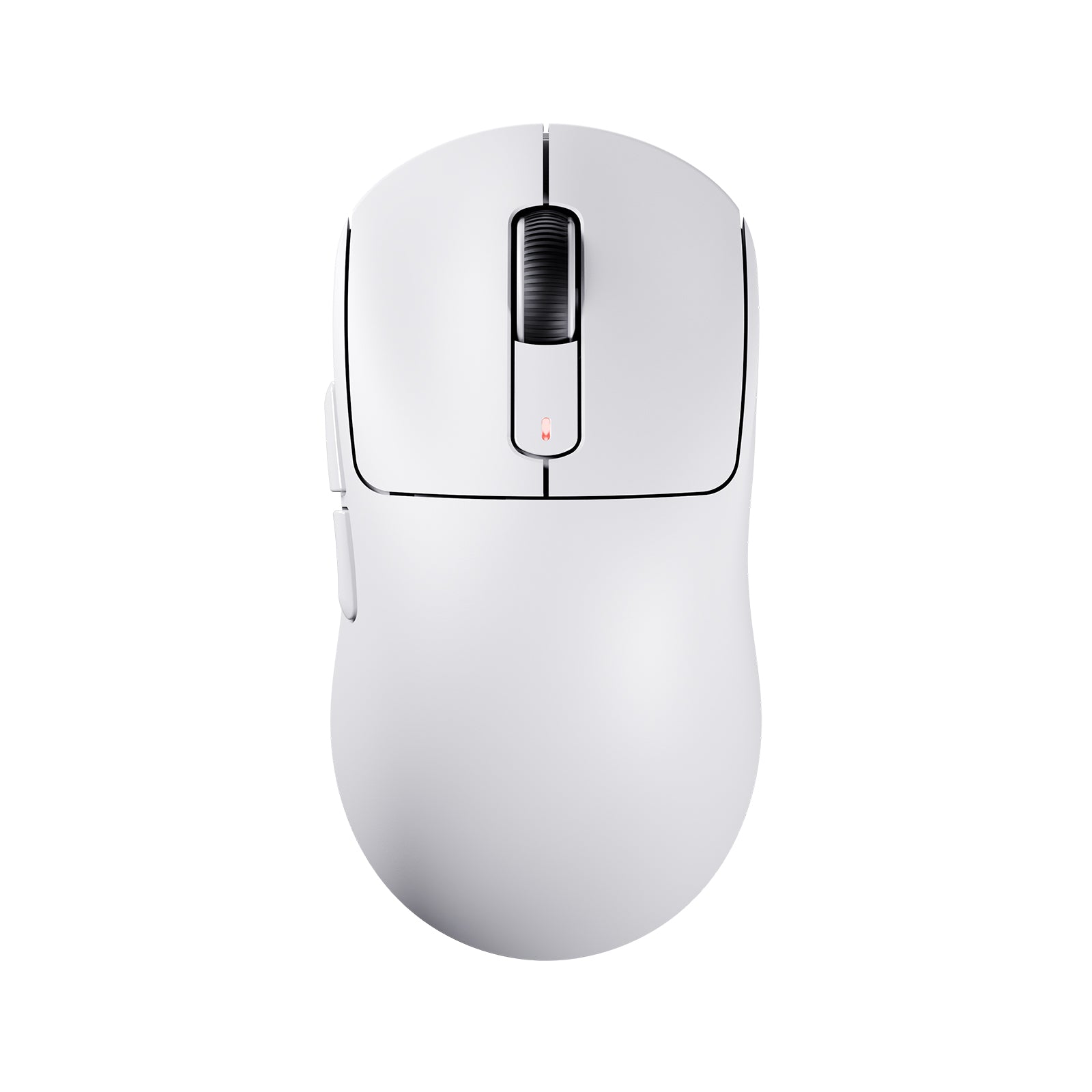 ATTACK SHARK X3 Superlight Wireless Gaming Mouse in White - Top view