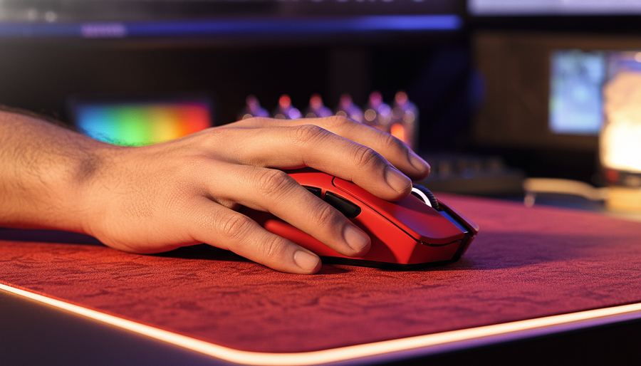 MMORPG Endurance: How Large Mouse Shapes Support Relaxed Grips