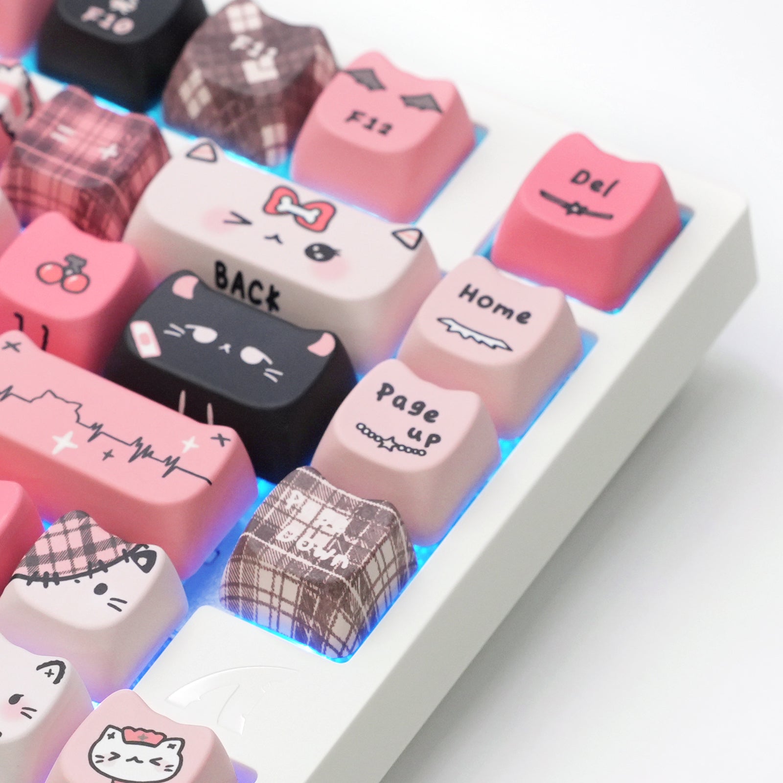 ATTACK SHARK SK05 118/119 teclas, keycaps de PBT, MOA, ANSI
