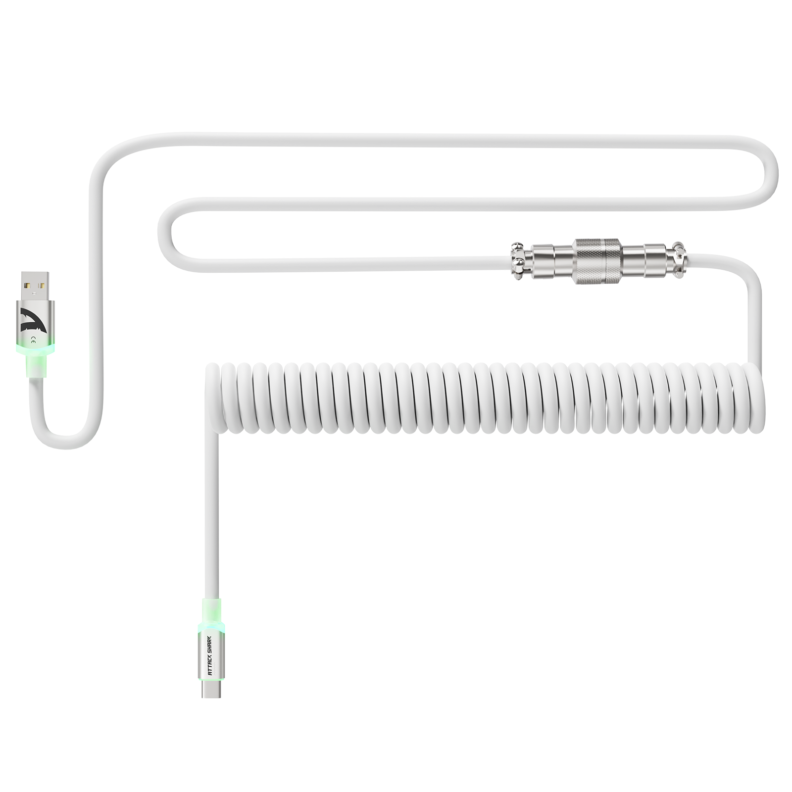 ATTACK SHARK C01Cabo Aviador Personalizado Ultra para Teclado Magnético 8KHz