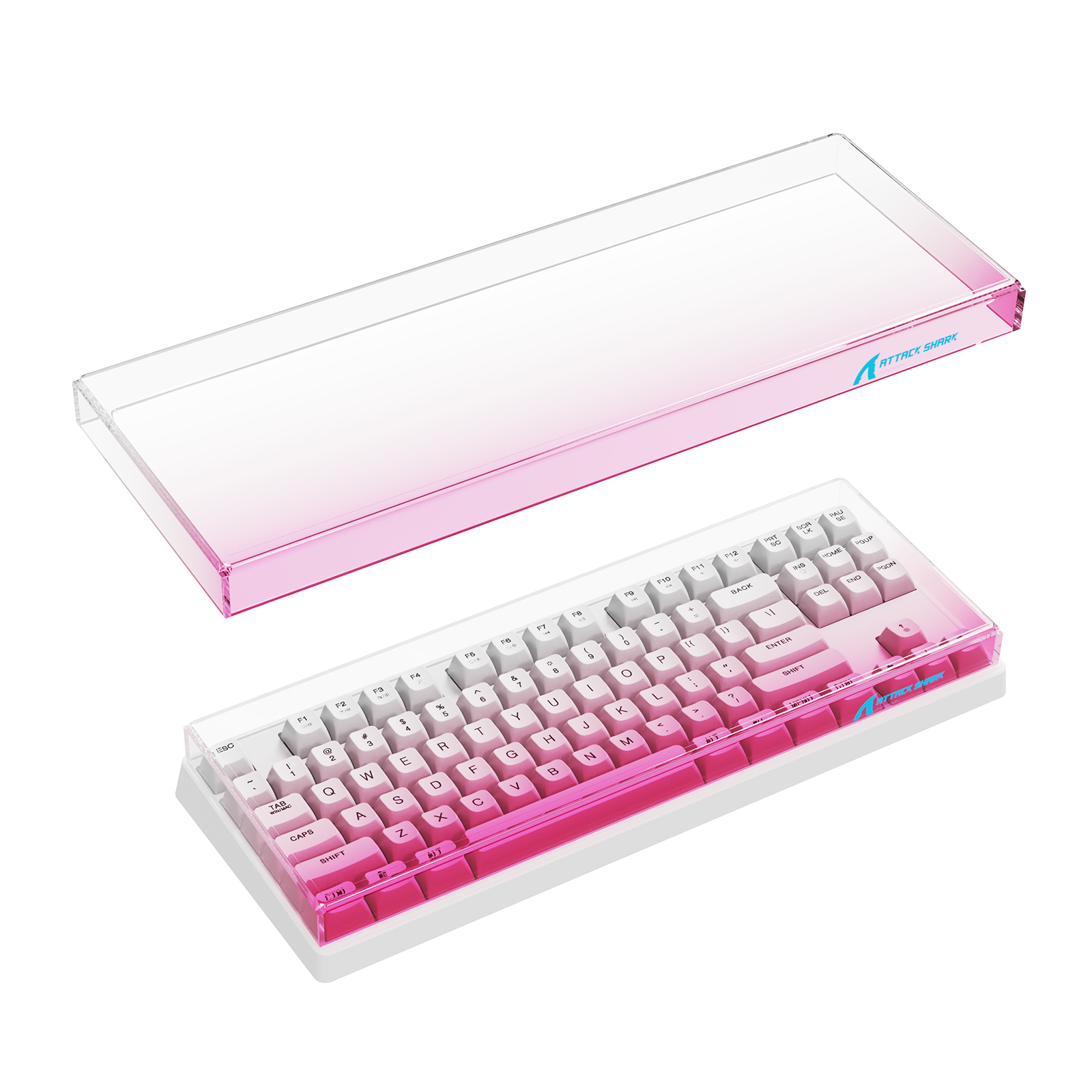 ATTACK SHARK Capa Protetora de Teclado 87 Teclas