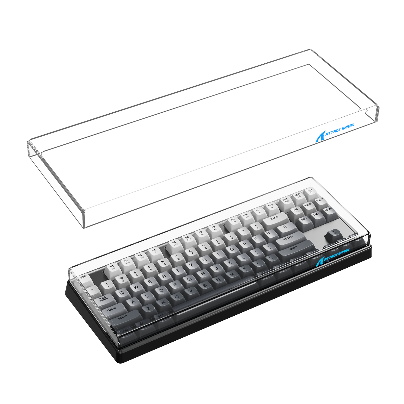 ATTACK SHARK Capa Protetora de Teclado 87 Teclas