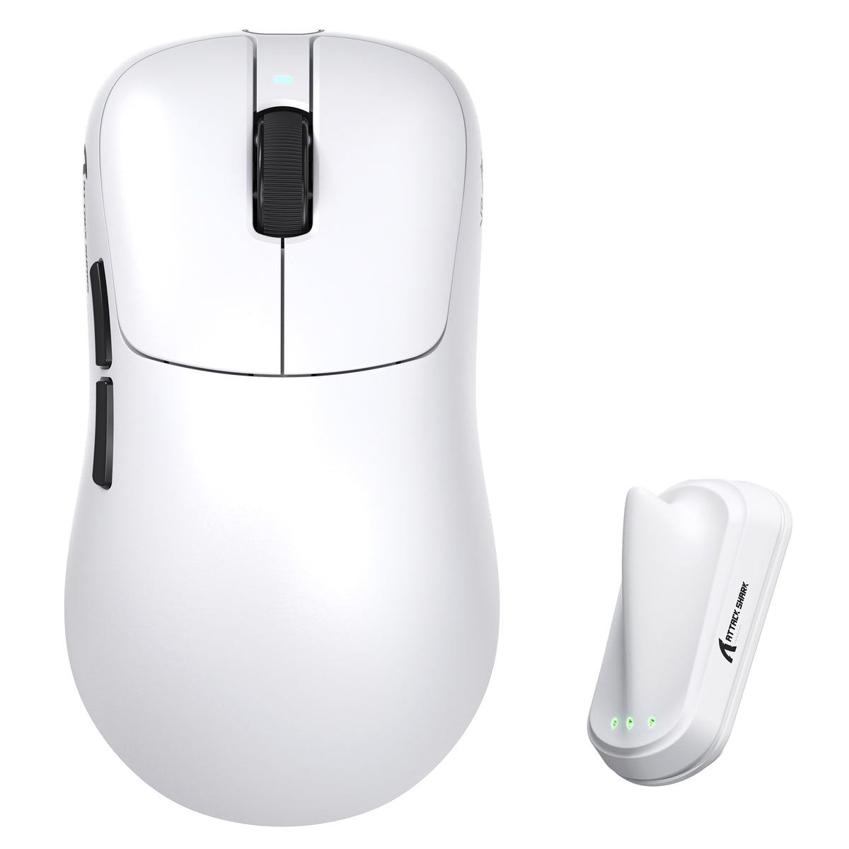 ATTACK SHARK V2 AIR PAW3955MAX Mouse Gamer Sem Fio Ergonômico